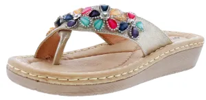 Chic Style Patrizia Clarice Slide Wedge Sandals Women