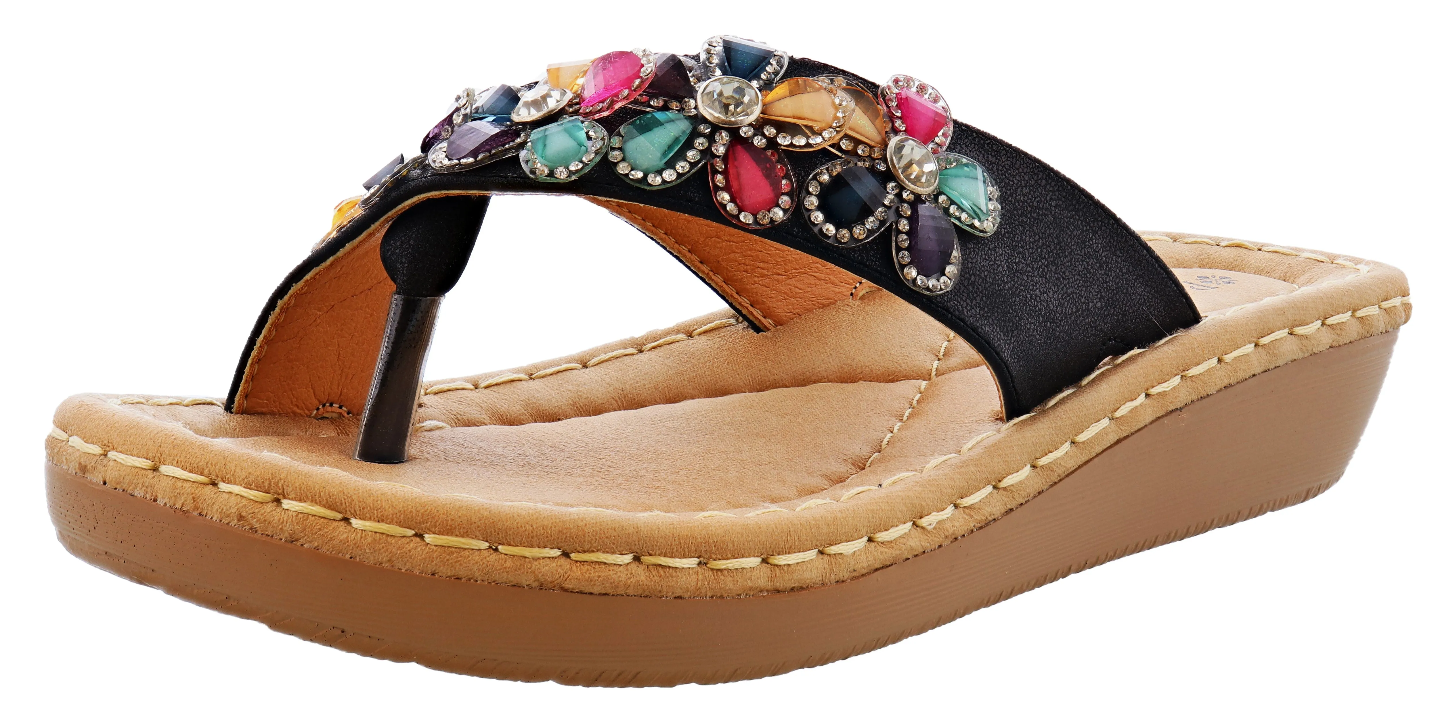 Patrizia Clarice Slide Wedge Sandals Women Casual Sandals
