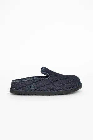 All-Season Wear Graduation Ceremony Eliscu Mule Dark Wash Denim