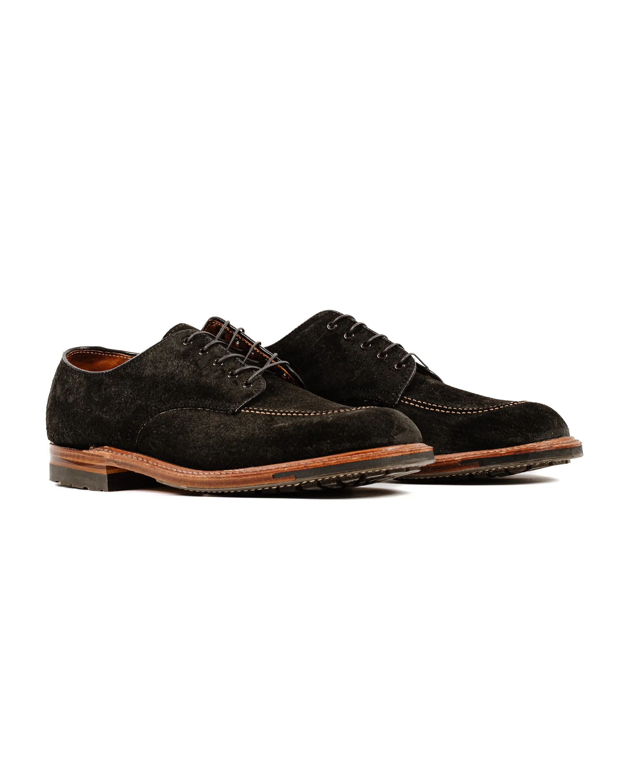 Fitted Traction Alden Indy Shoe Reverse Earth Chamois with Commando Sole G1602C