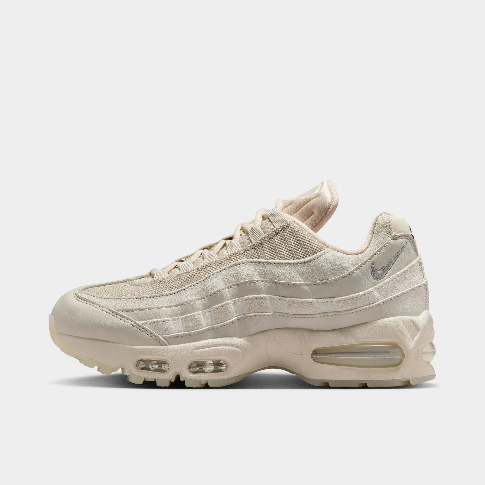 Nike Women's Air Max 95 Light Orewood Brown / Phantom - Platinum Tint Roll Bar relay running option