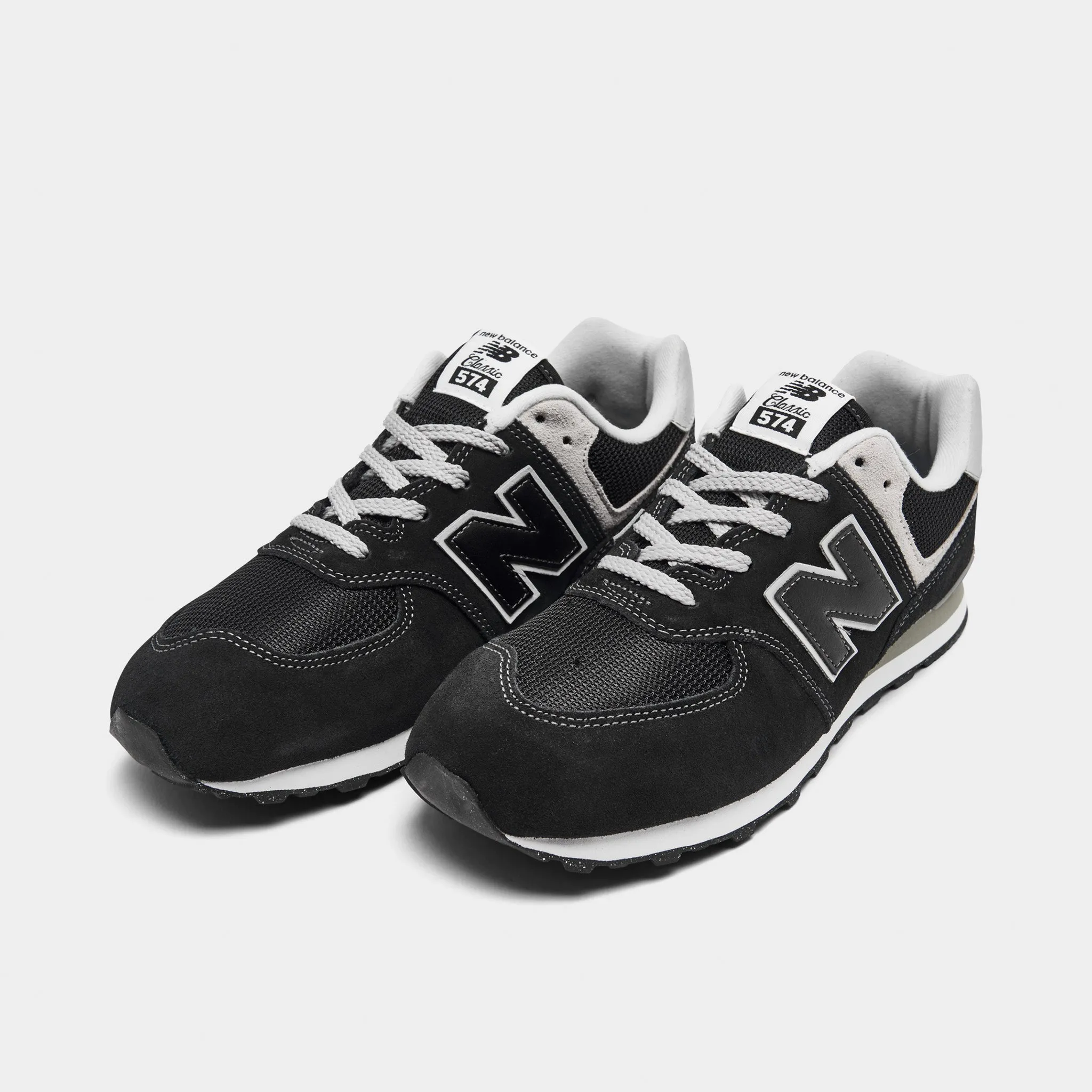 New Balance GC574EVB Black / White health - conscious Metatarsal - support
