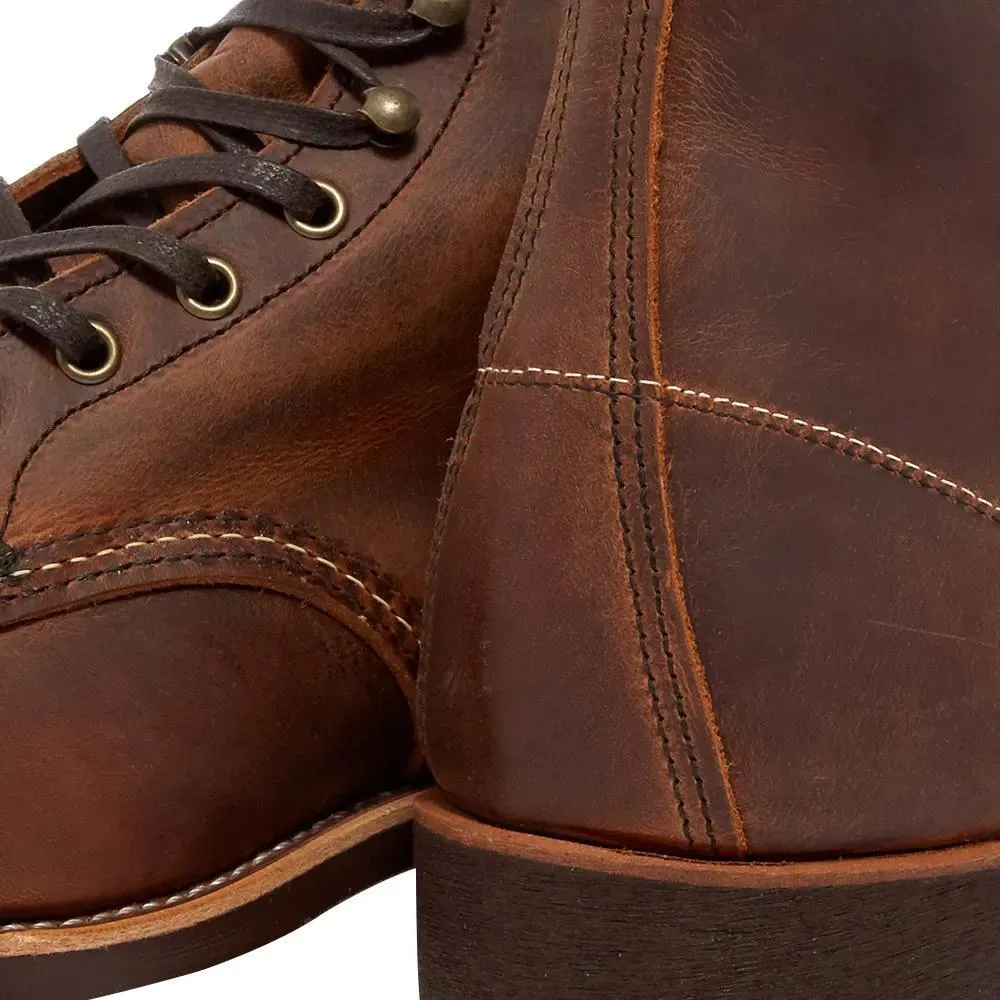 Comfort Ankle Shock Absorbing Morning Walk Red Wing Men's Blacksmith 3343 Copper Leather