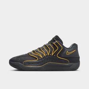 Nike KD 18 Black / University Gold - Anthracite Ergonomic Footbed Asymmetric Support Frame