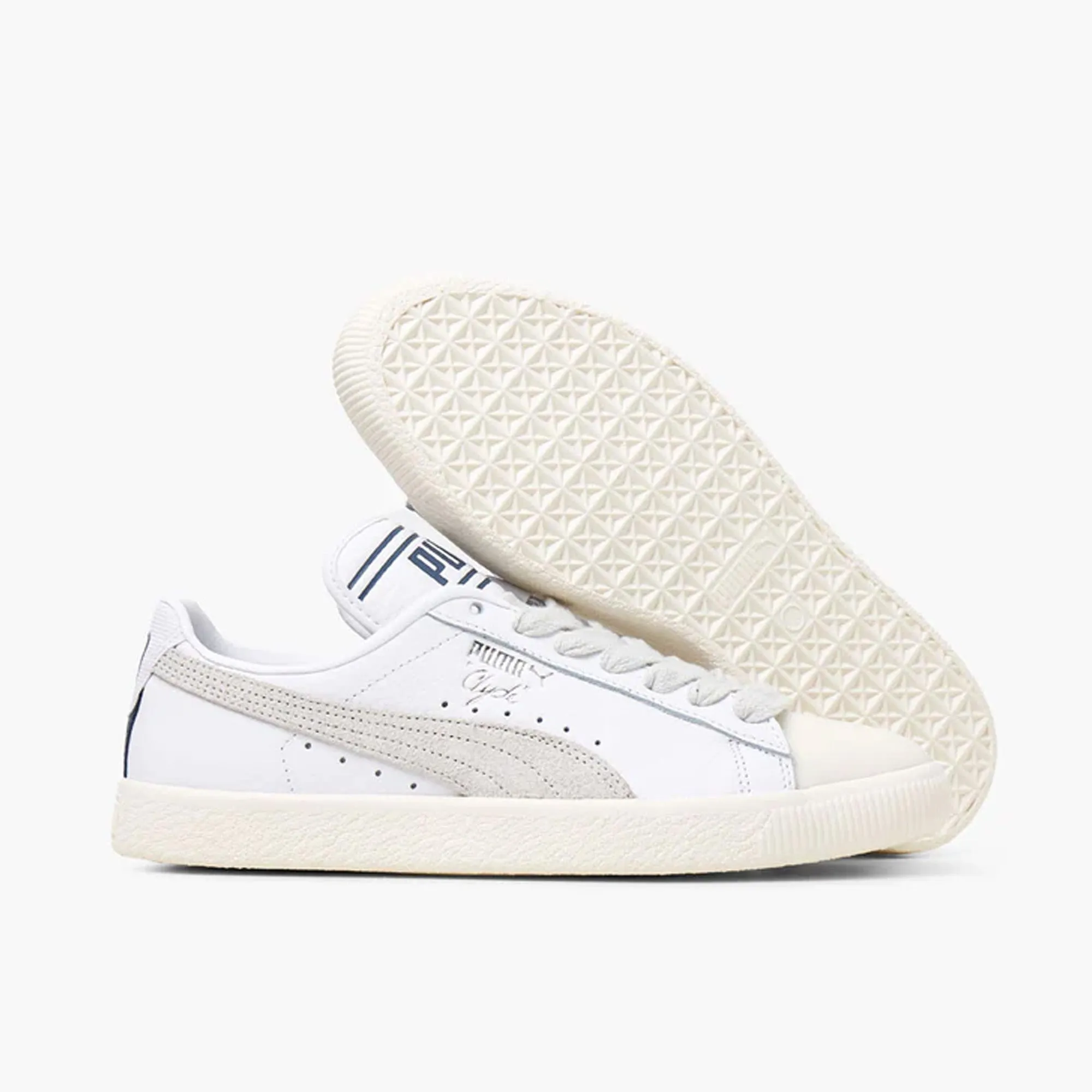 No Break In Smooth Sole Puma x Rhuigi Clyde Q3 / White