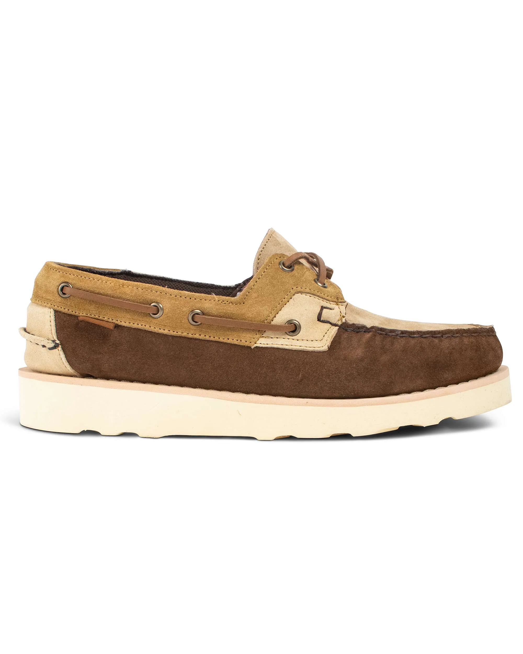 Shock - absorbing midsole Snug Engineered Garments x Sebago Rossisland Mix Jib Desert Tones