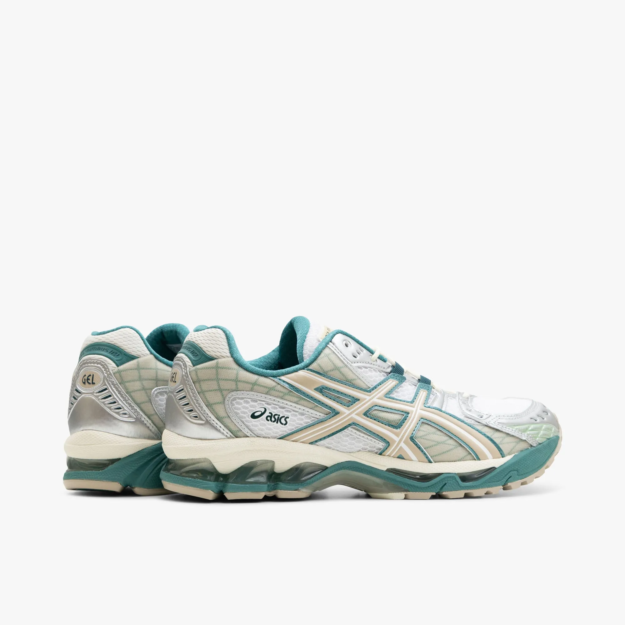 ASICS Gel-Nimbus 10.1 White / Rainy Lake Flexible