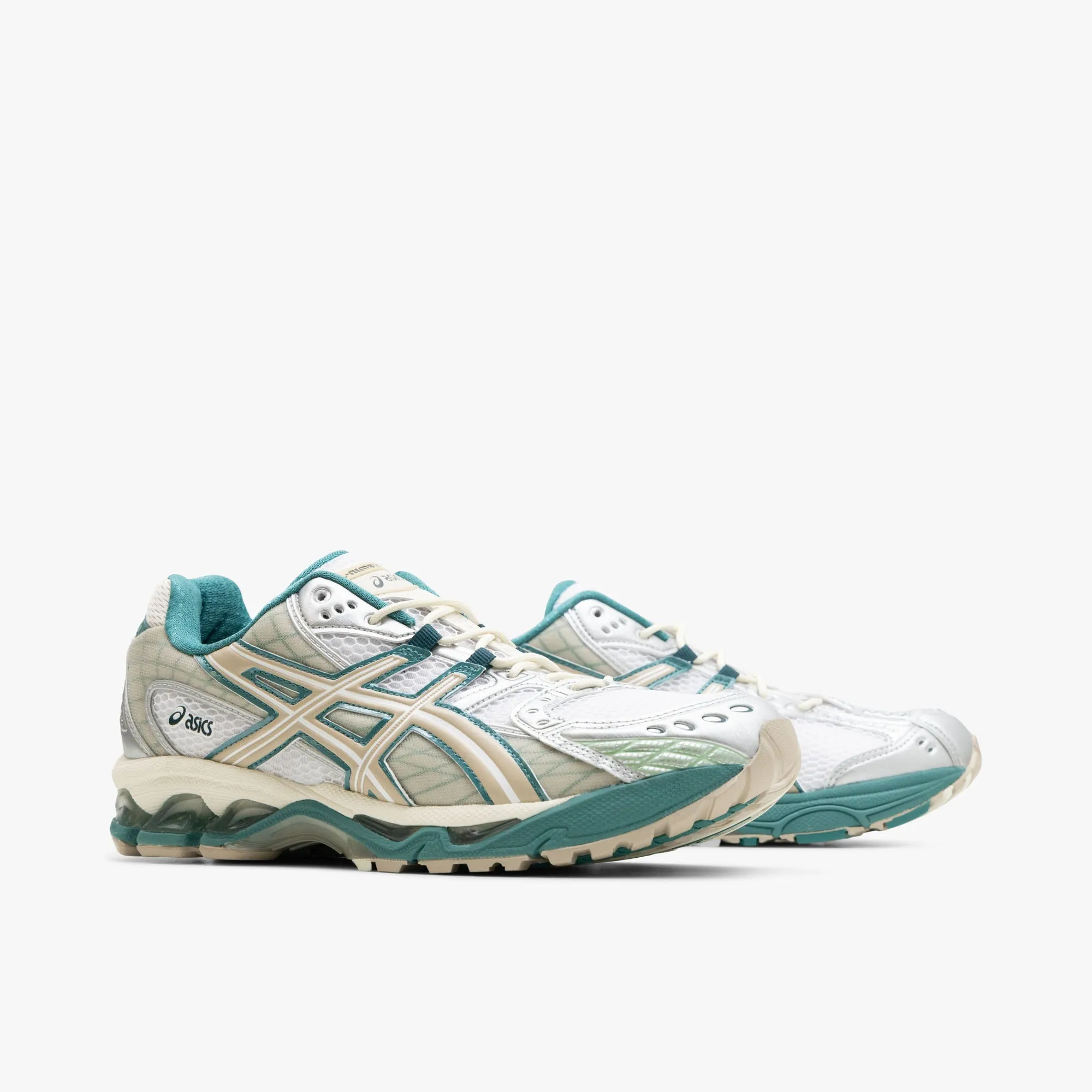ASICS Gel-Nimbus 10.1 White / Rainy Lake running in low - altitude areas
