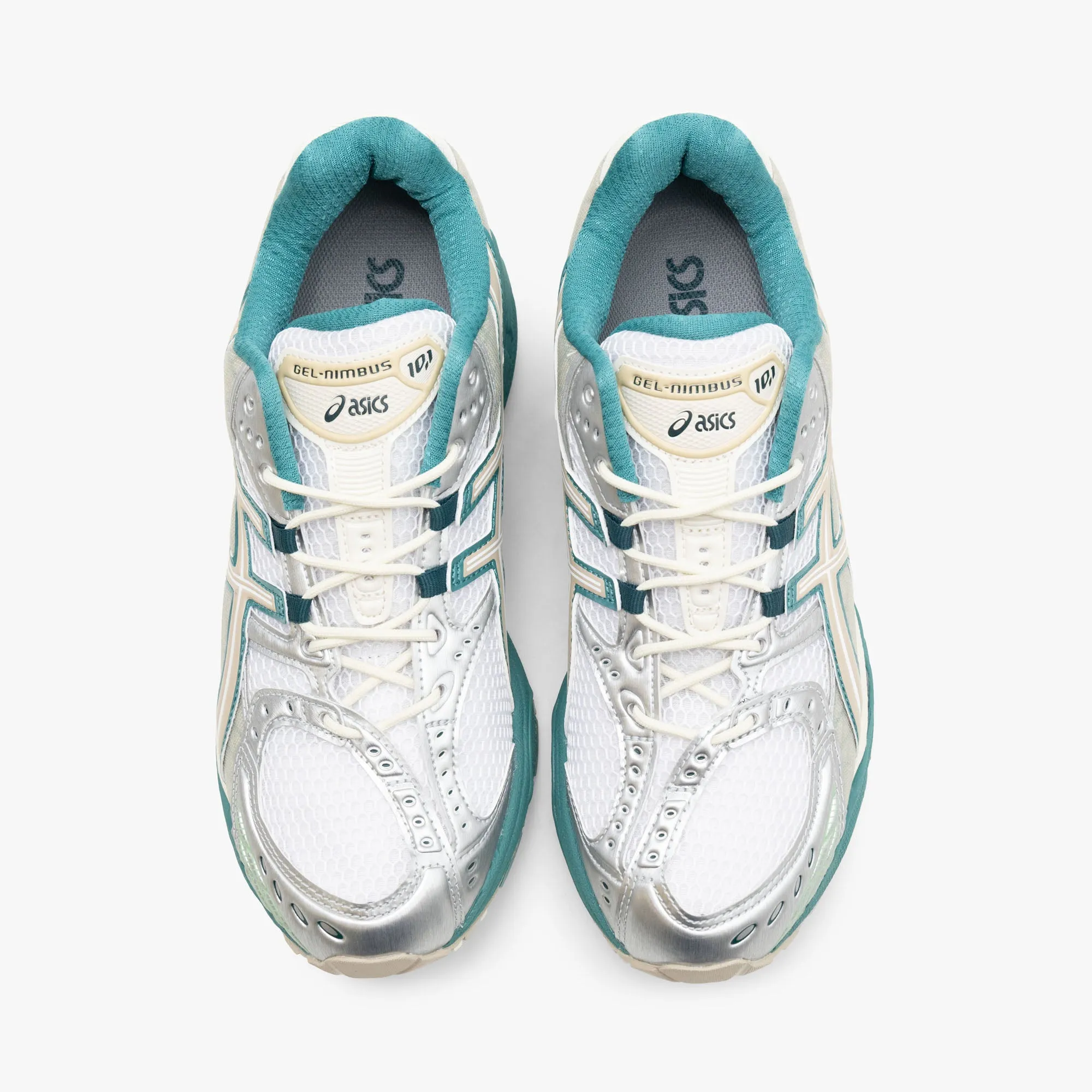suitable for adults ASICS Gel-Nimbus 10.1 White / Rainy Lake