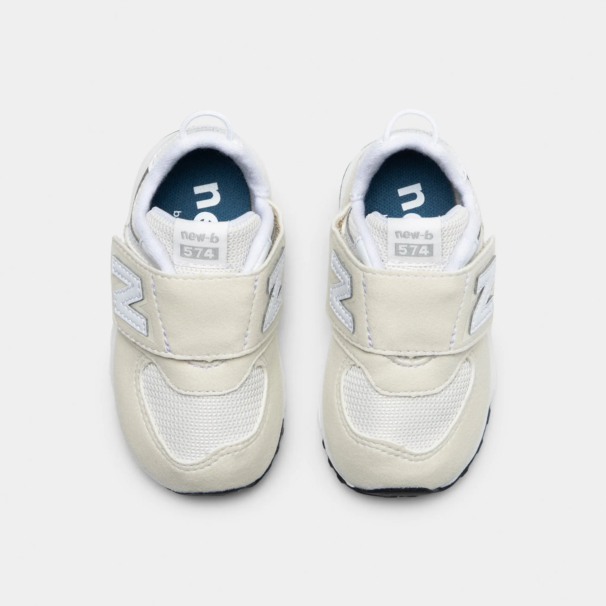 New Balance Infants' 574 Nimbus Cloud / White responsive - sole - technology shoes