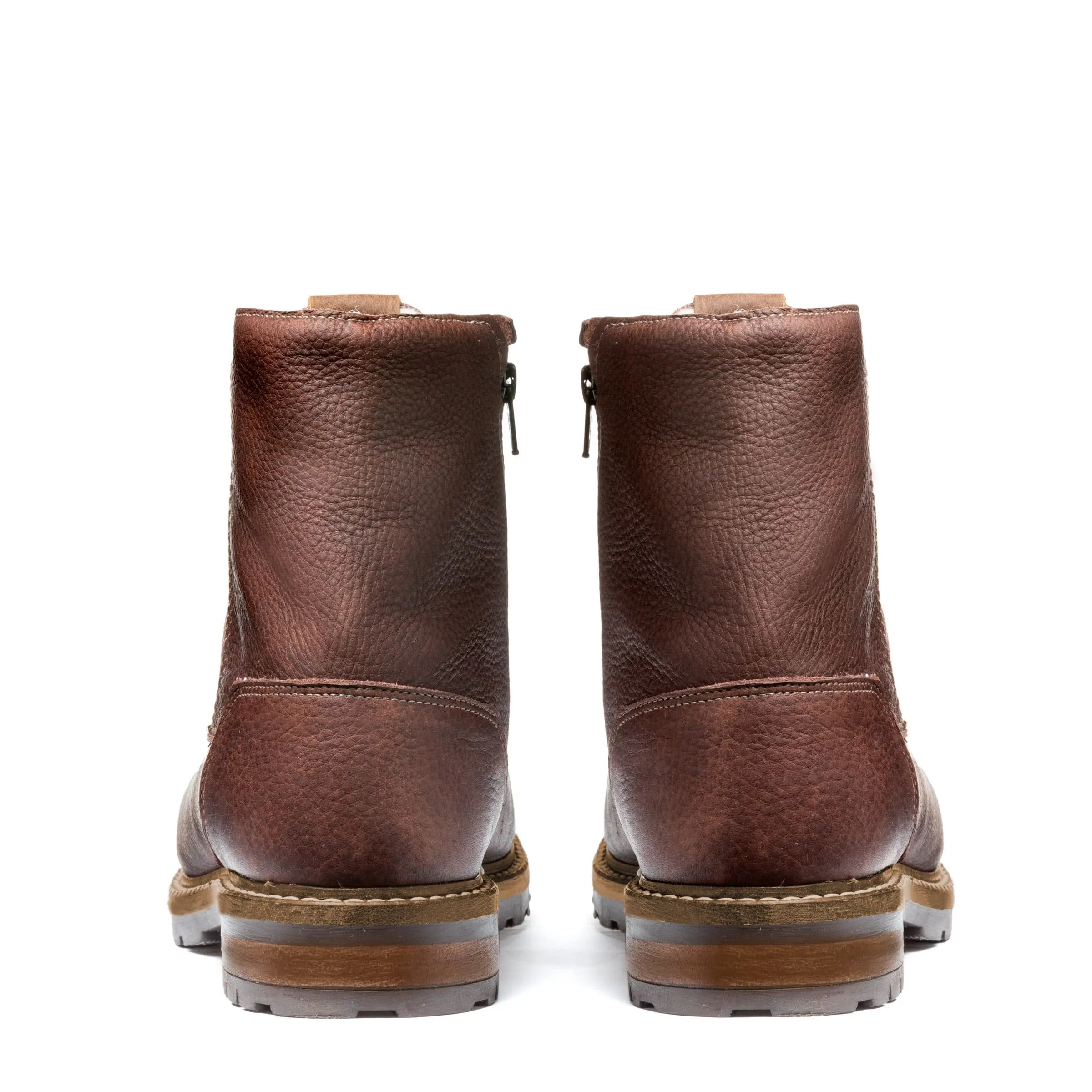 Anfibio Winter Side Zip Wool Lined Boot - VIKTOR # 9312 Feather Light Comfort Seeker