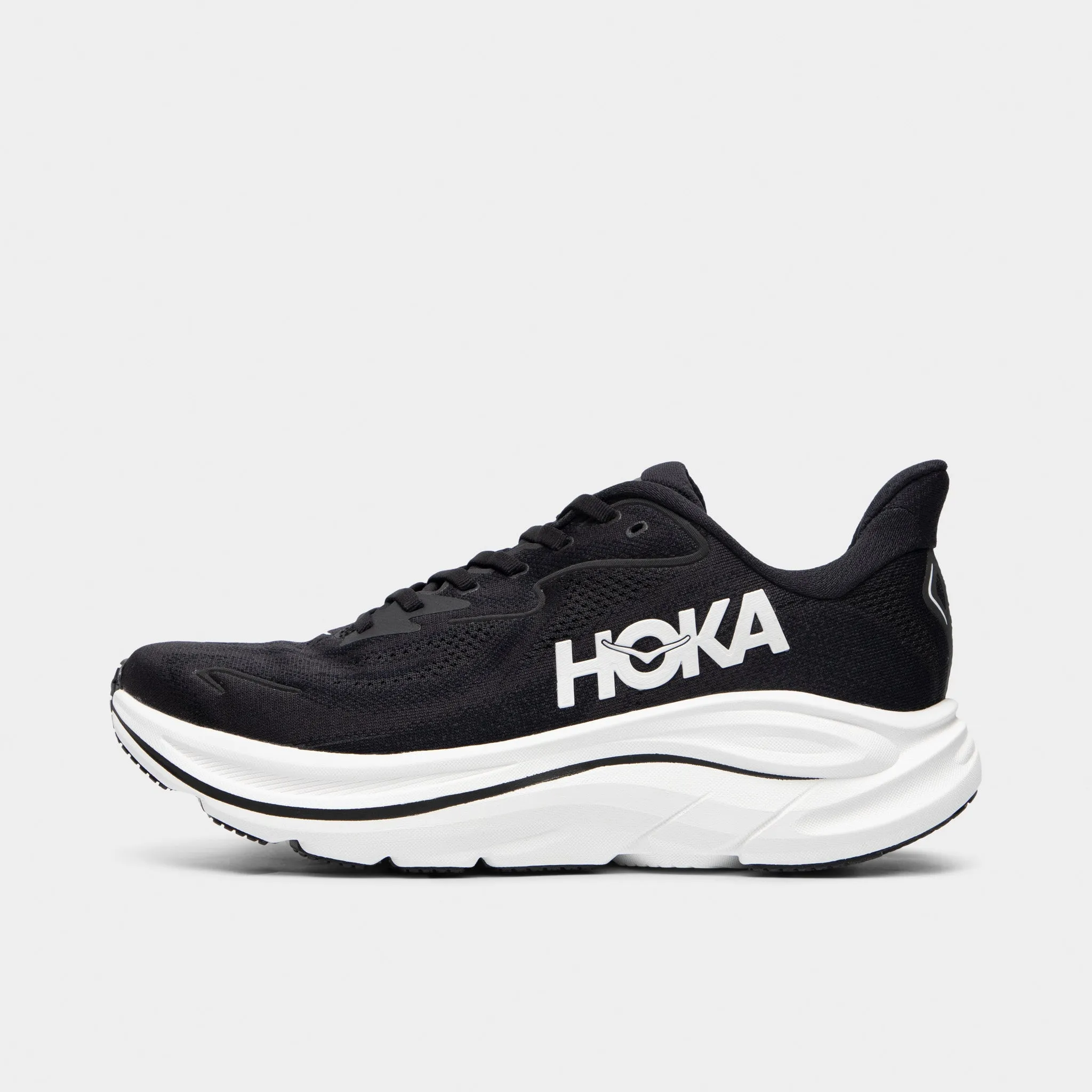 CloudTec Runners with High Arches Hoka Clifton 10 Black / White