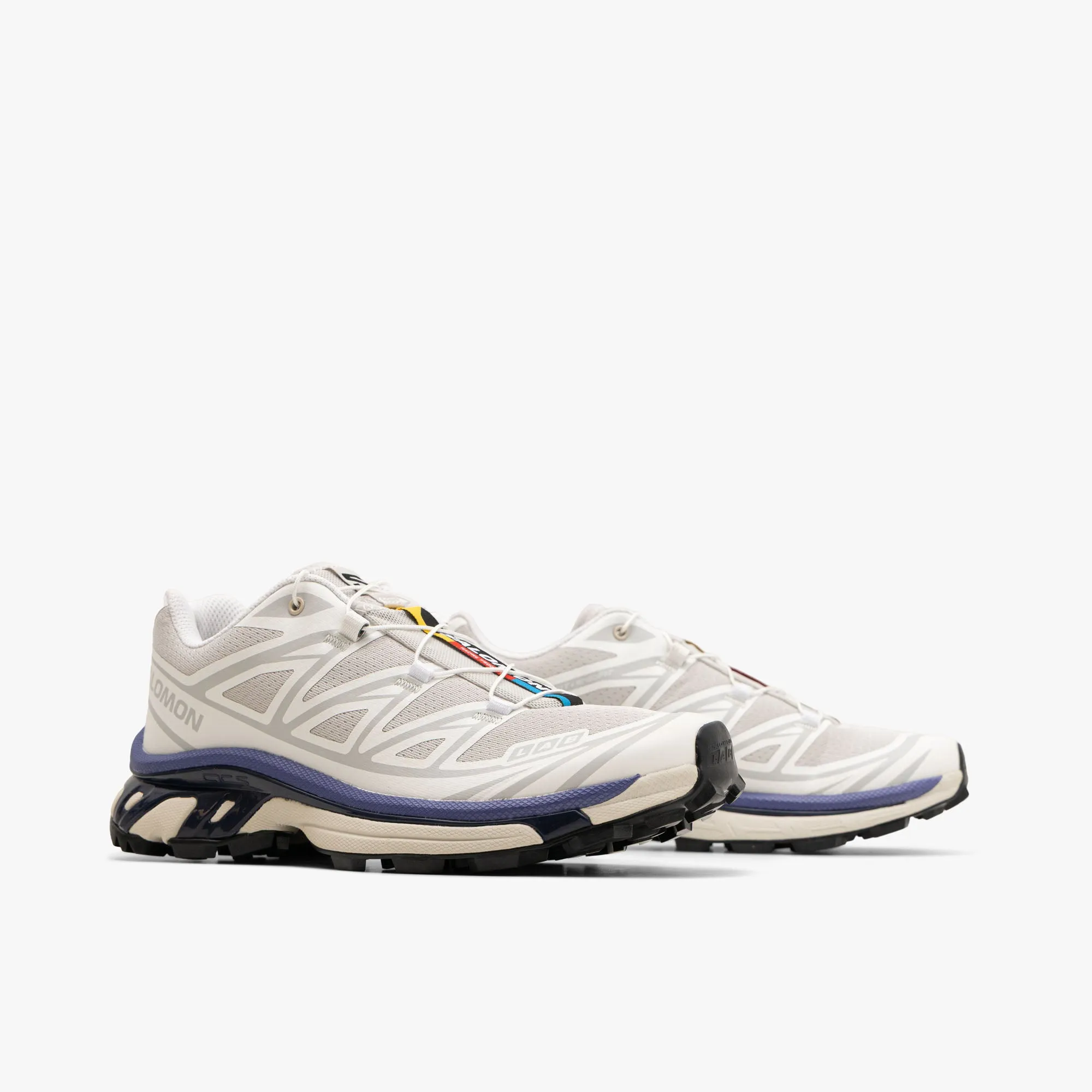 Color Mix Fashionable Salomon XT-6 White / Lunar Rock - Liberty