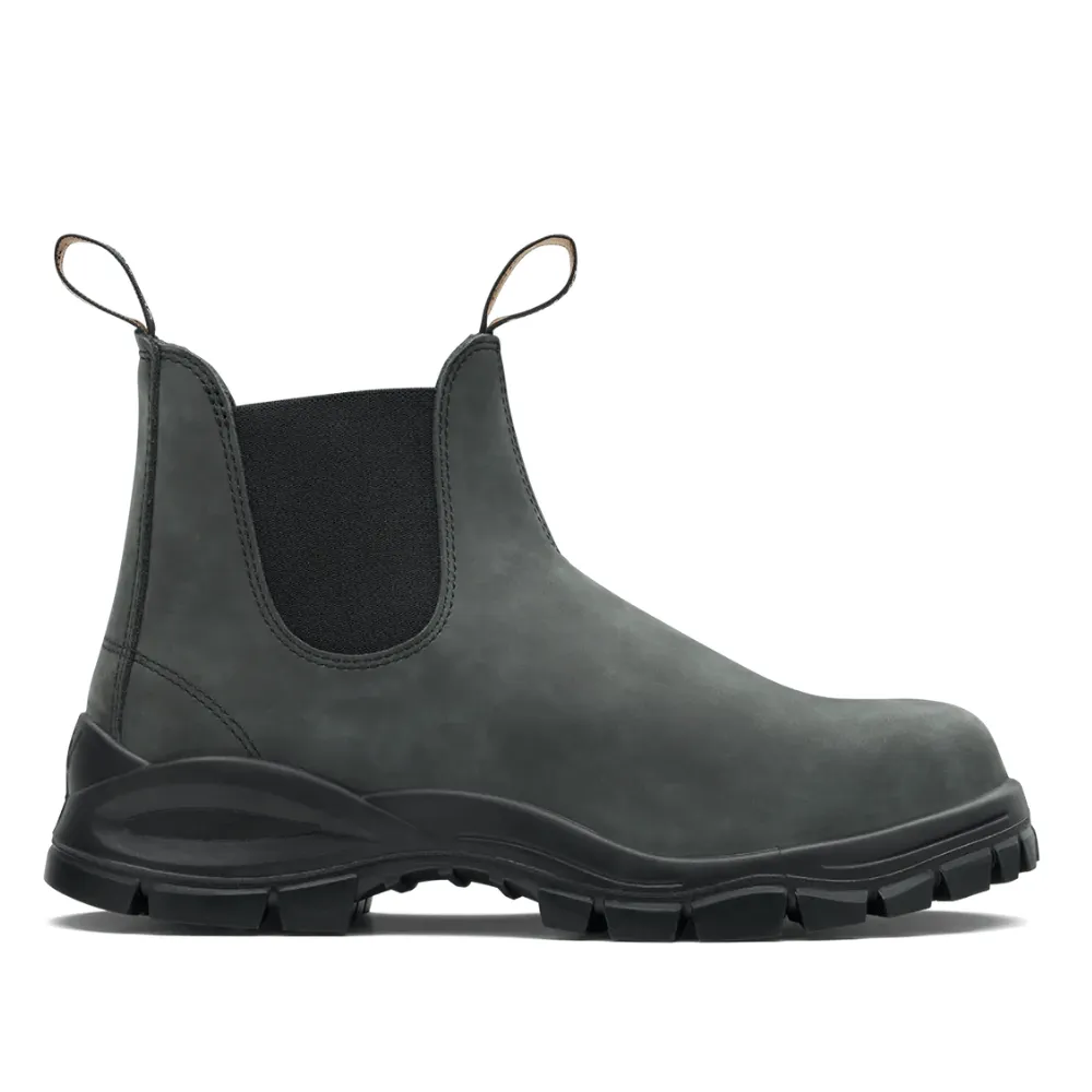 Nature Lover ReinforcedHeel Blundstone Lug Boot - Rustic Black 2238