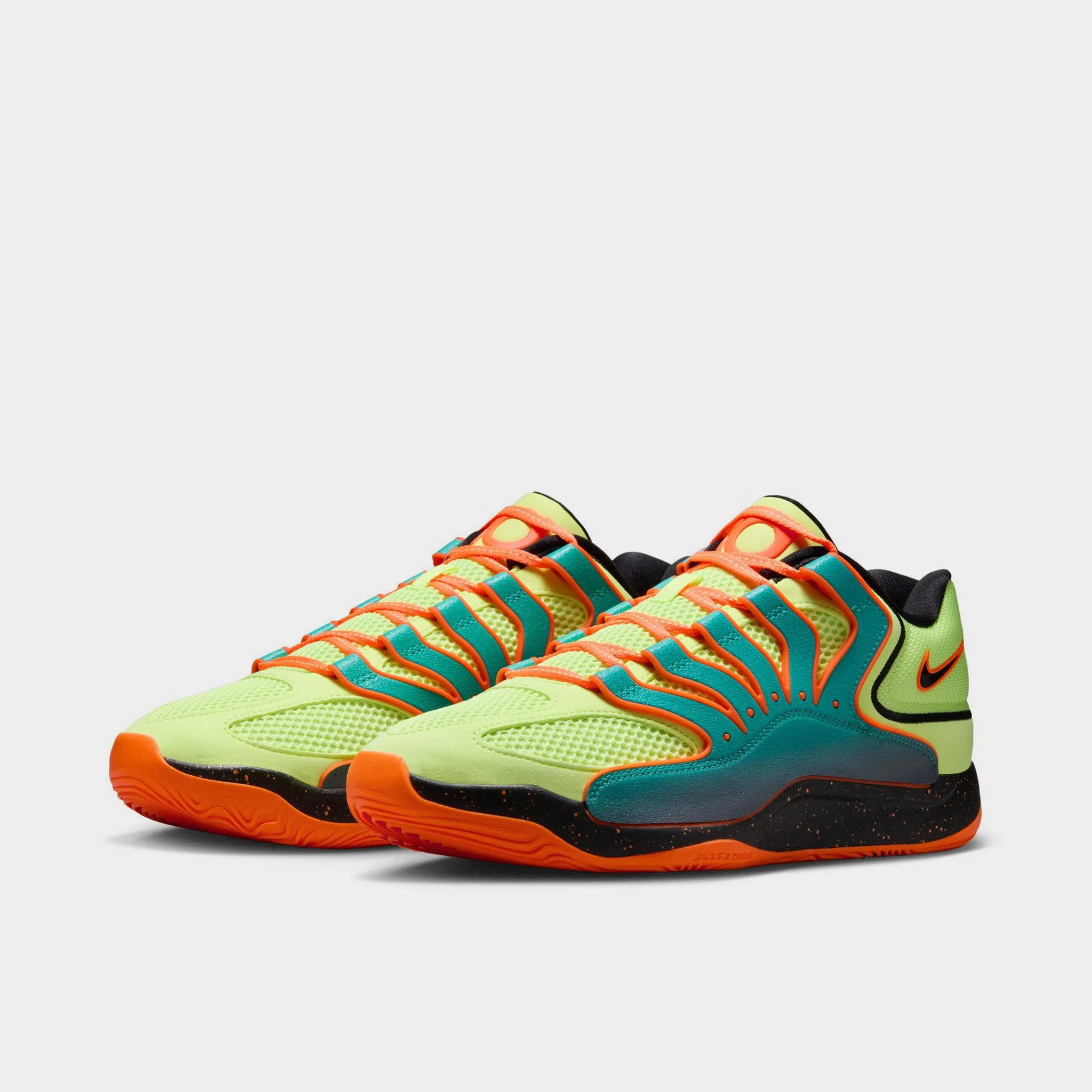 Thermo Regulating Insole Nike KD18 Clear Jade / Black - Liquid Lime