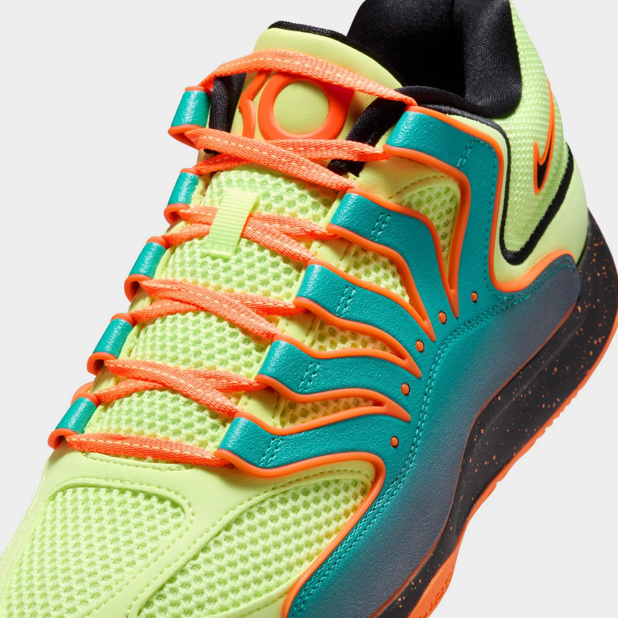 Nike KD18 Clear Jade / Black - Liquid Lime Springy foam