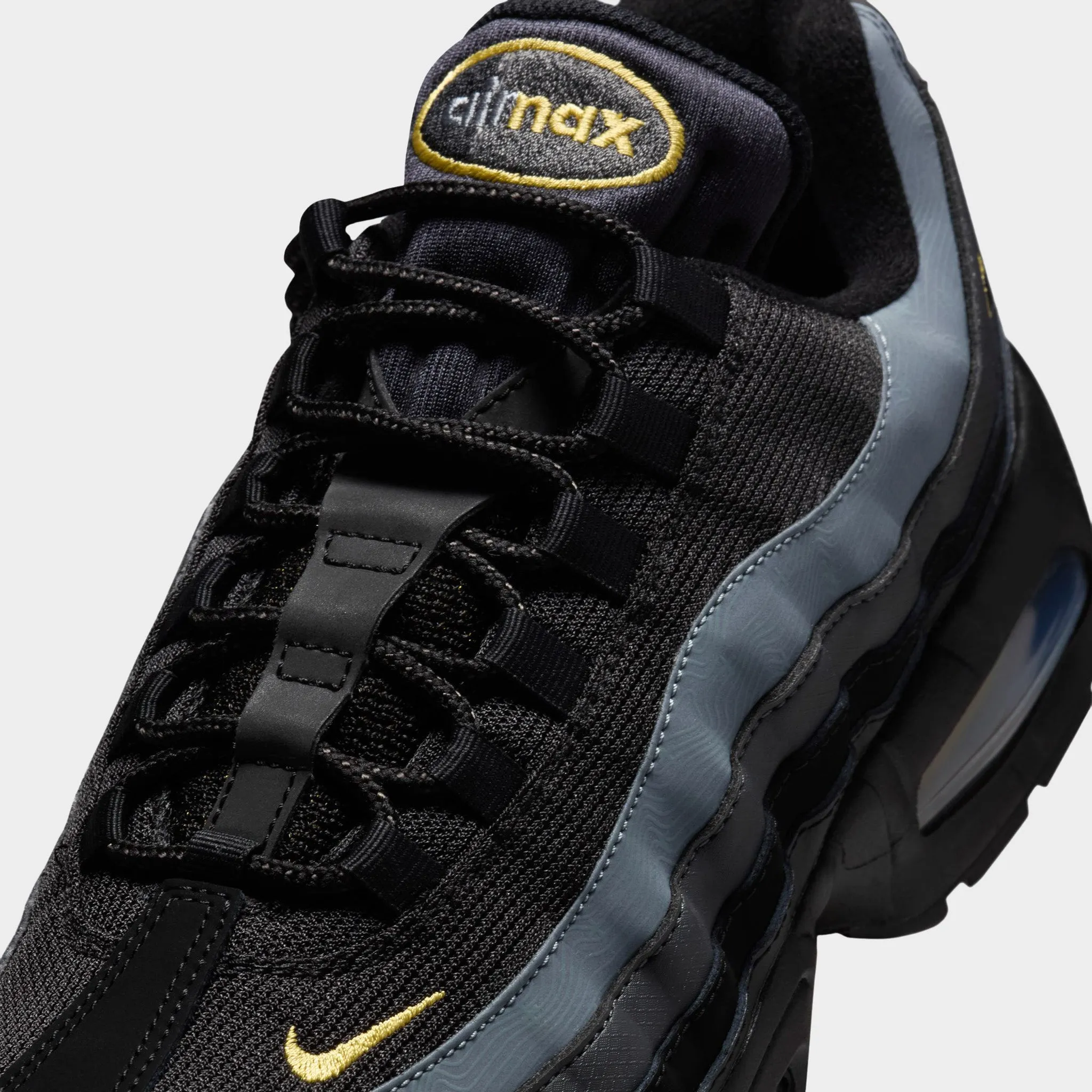 responsive - midsole shoes charity - run Nike Air Max 95 OG Black / Buff Gold - Anthracite