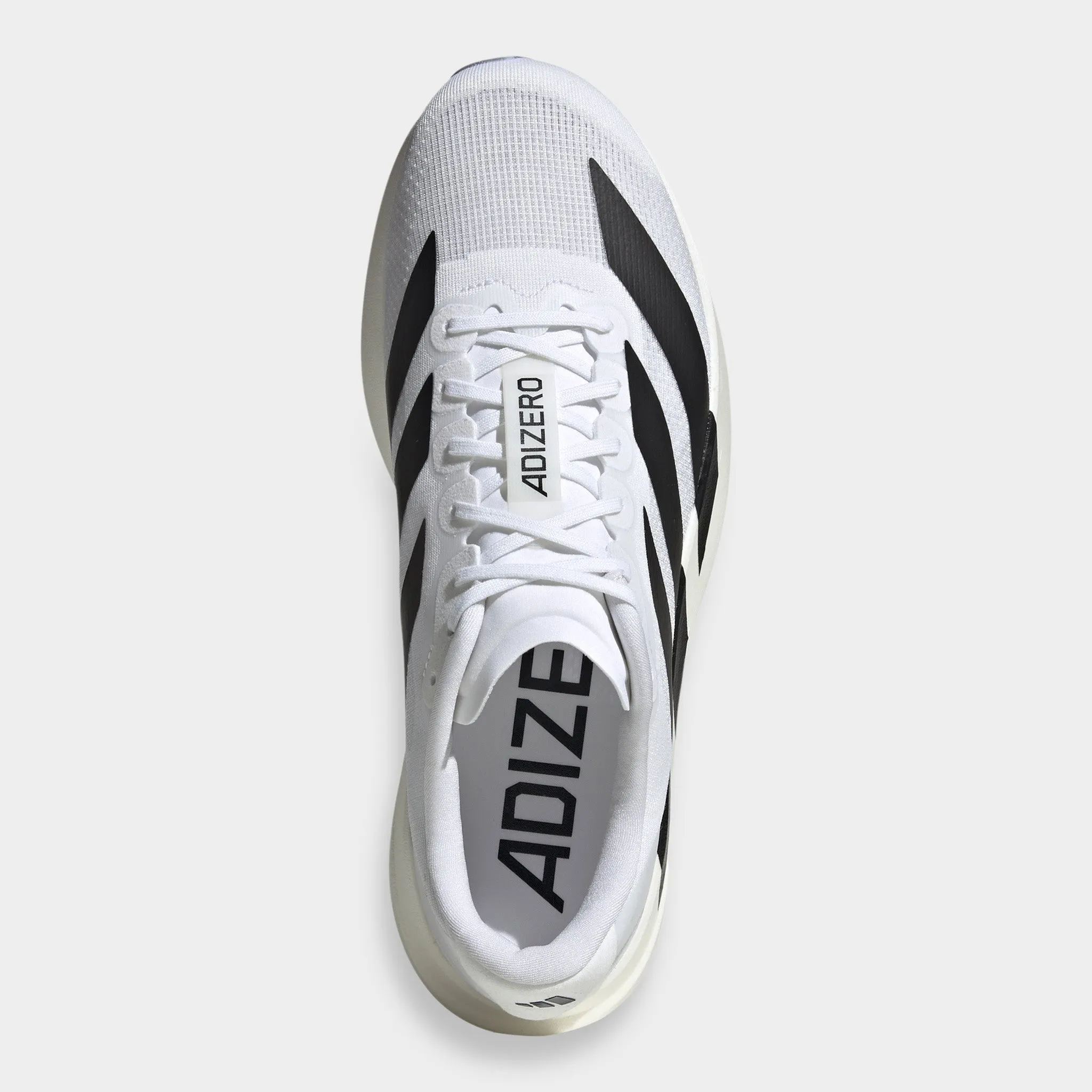 adidas Adizero EVO SL / Cloud White / Core Blac Athletic Performance plantar fasciitis shoes