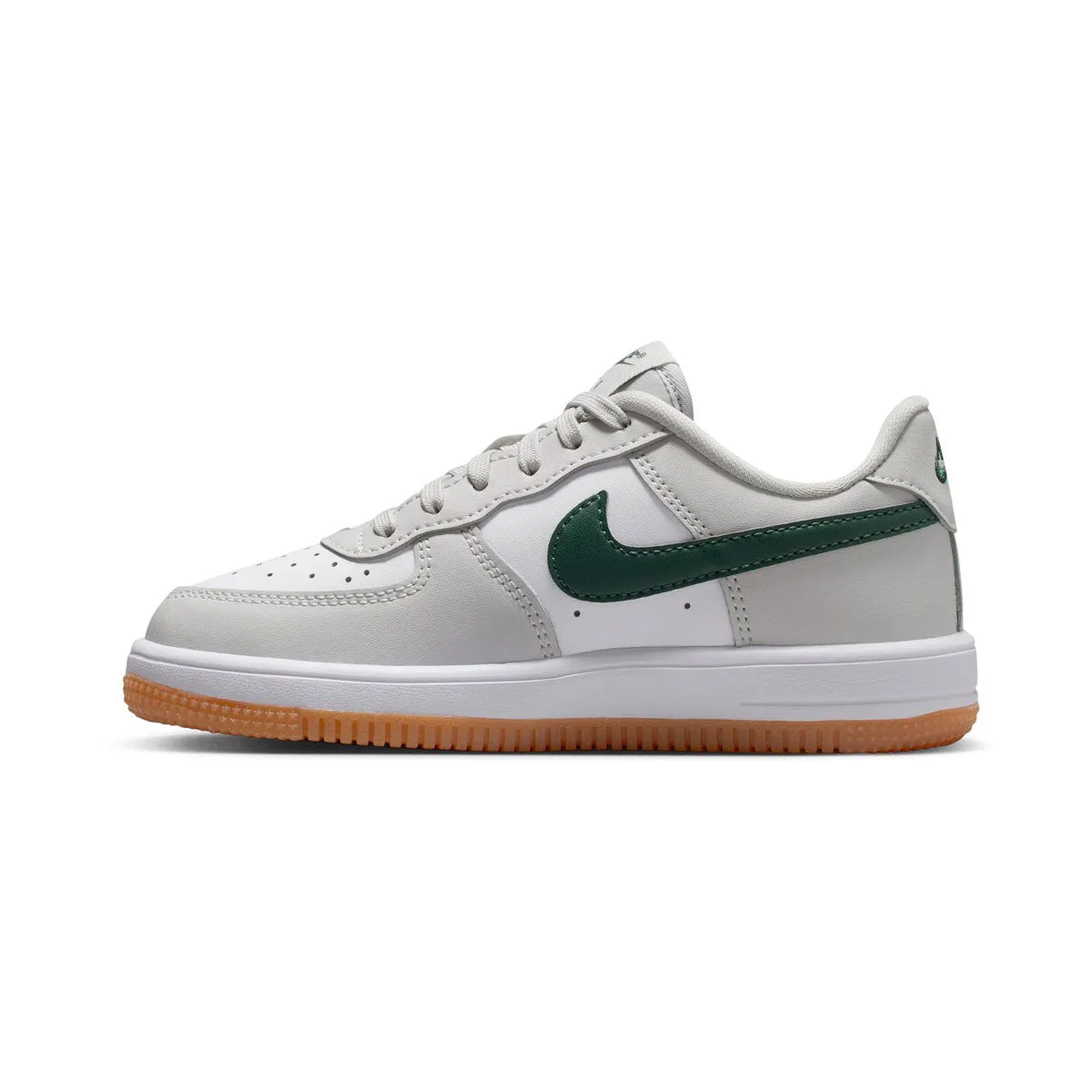 Light Run Step Out Nike Force 1 Low 'Photon Dust Fir Gum' Little Kids' Shoes