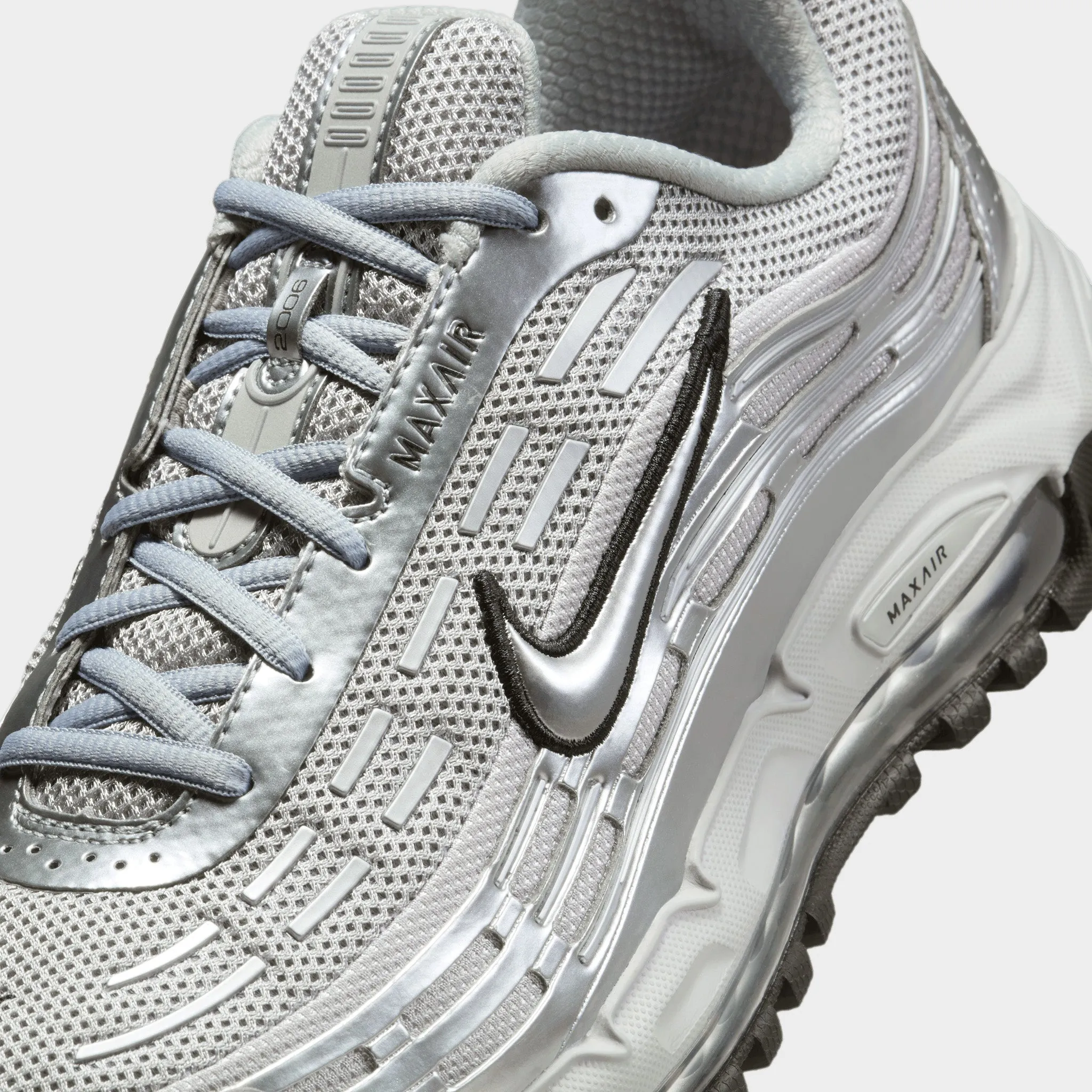 Nike Air Max TL 2.5 Silver / Metallic Silver gel - filled shoes