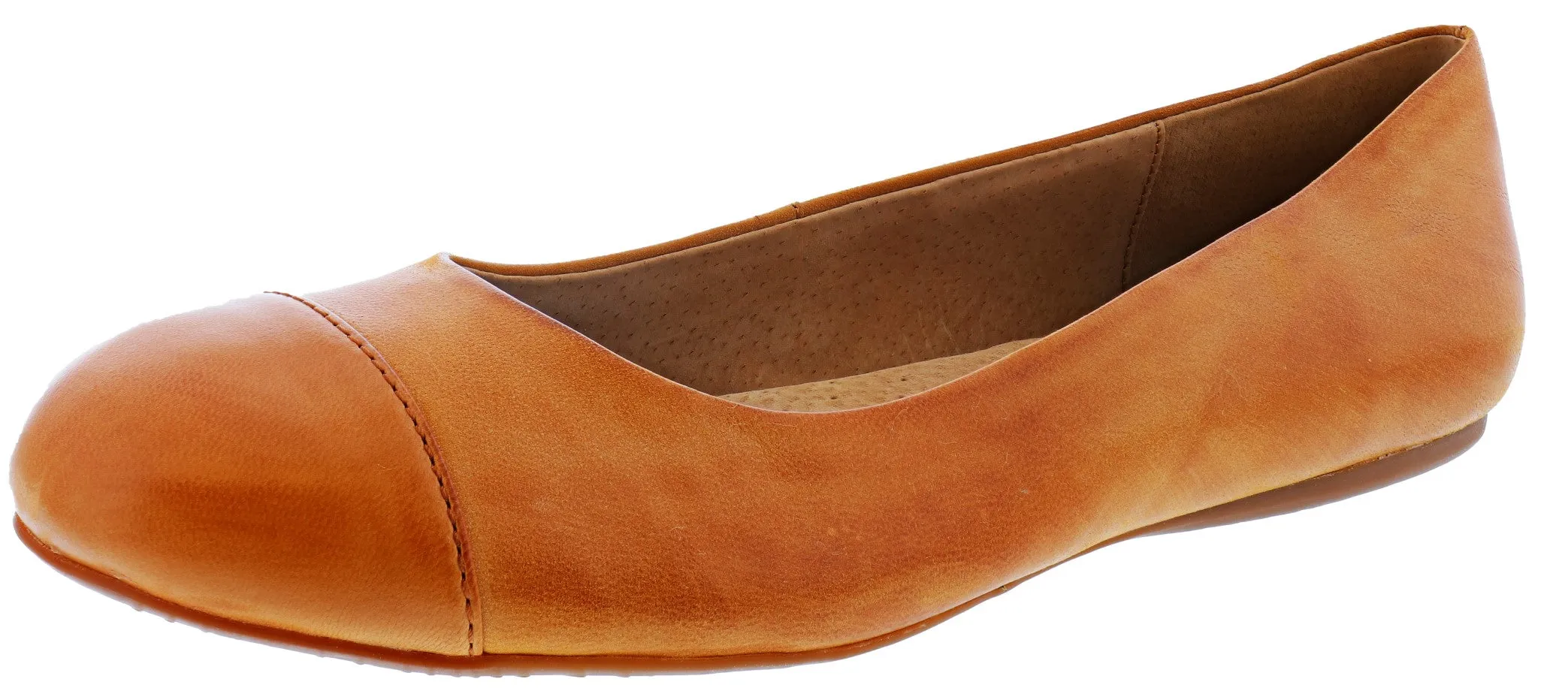 Fall look Softwalk Women's Napa 2E Wide Width Slip On Ballerina Flats