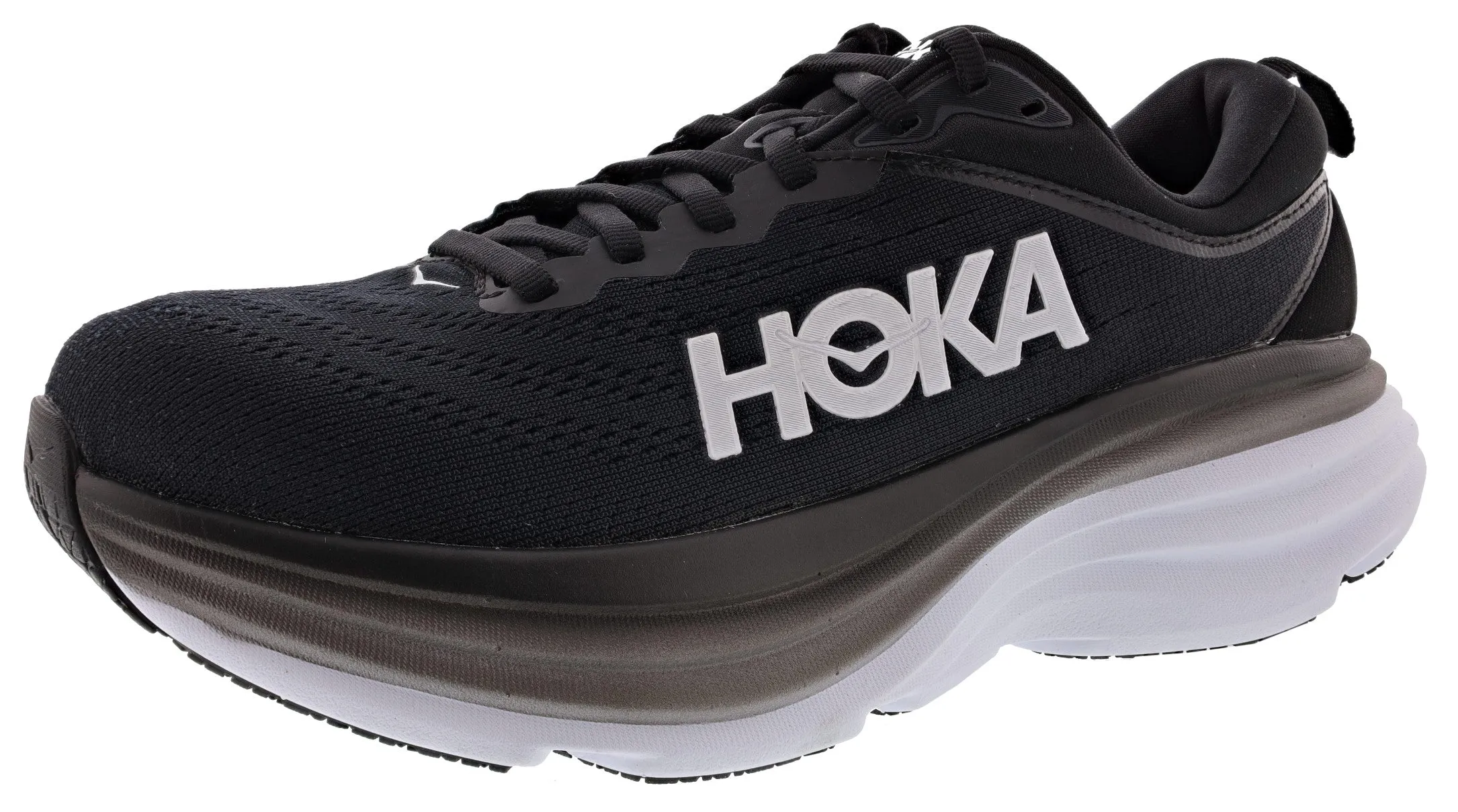 Hoka Men's Bondi 8 Ultra Cushioned Running Shoes running with music shoes multi - sport - shoes