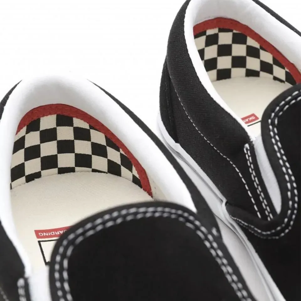 Vans Skate Slip On - Black/White Shock Guard