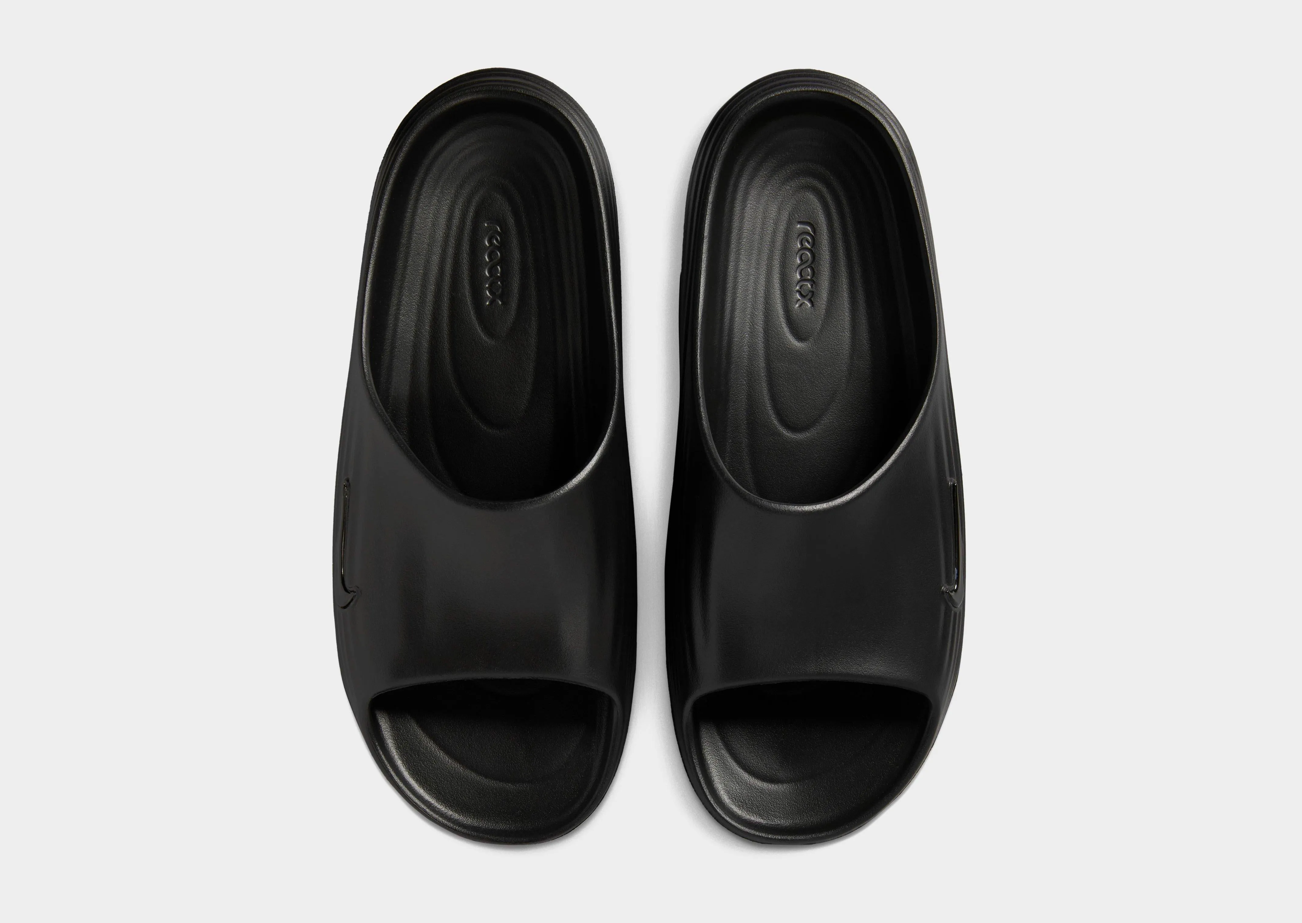 ReactX Rejuven8 Slides Non Marking Rubber SuedeUpper