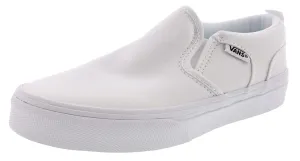Ventilated Skate Flex Ride Vans Kid's Asher Slip On Sneakers