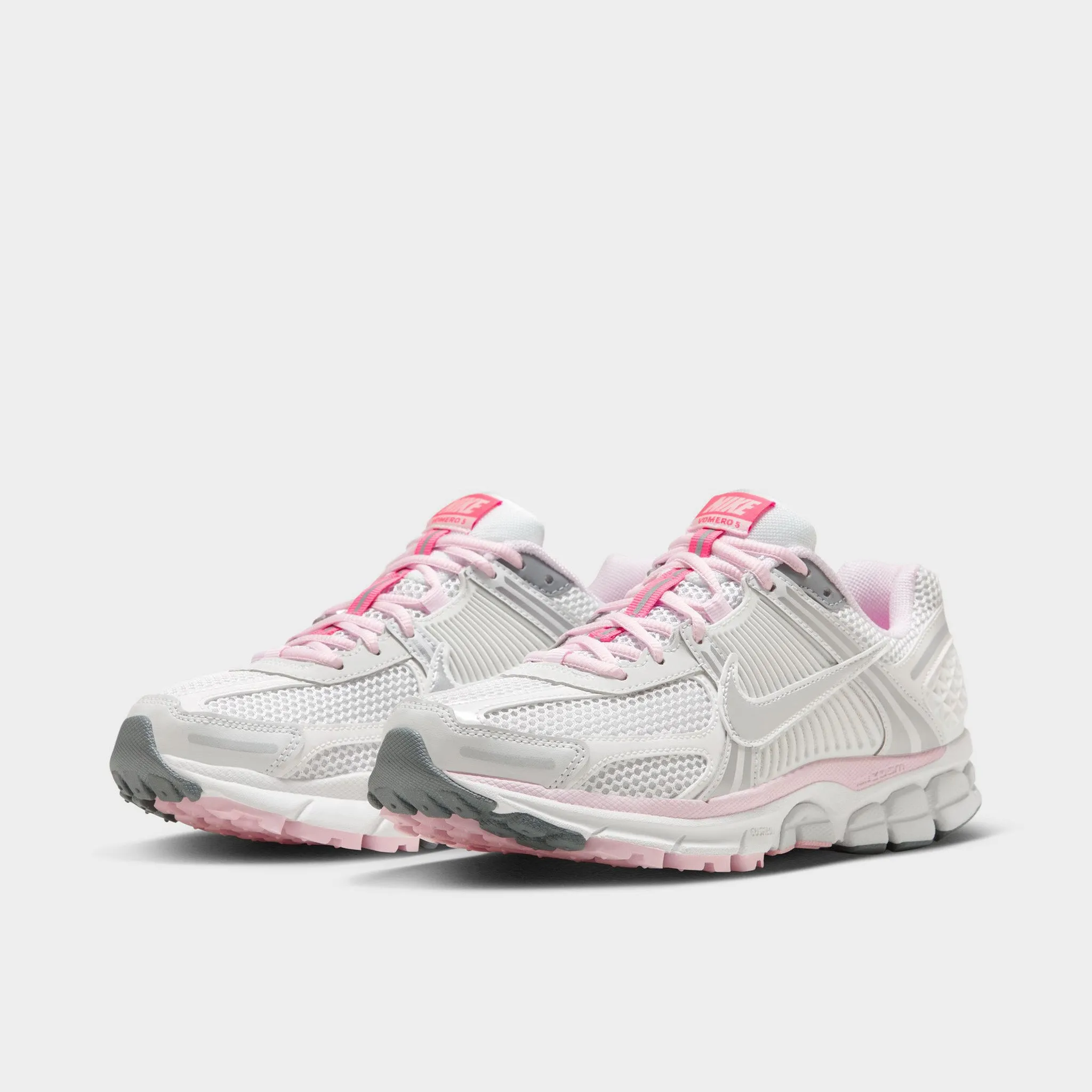 EVA - midsole shoes honeycomb - cushion shoes Nike Women's Zoom Vomero 5 Photon Dust / Metallic Silver - Summit White