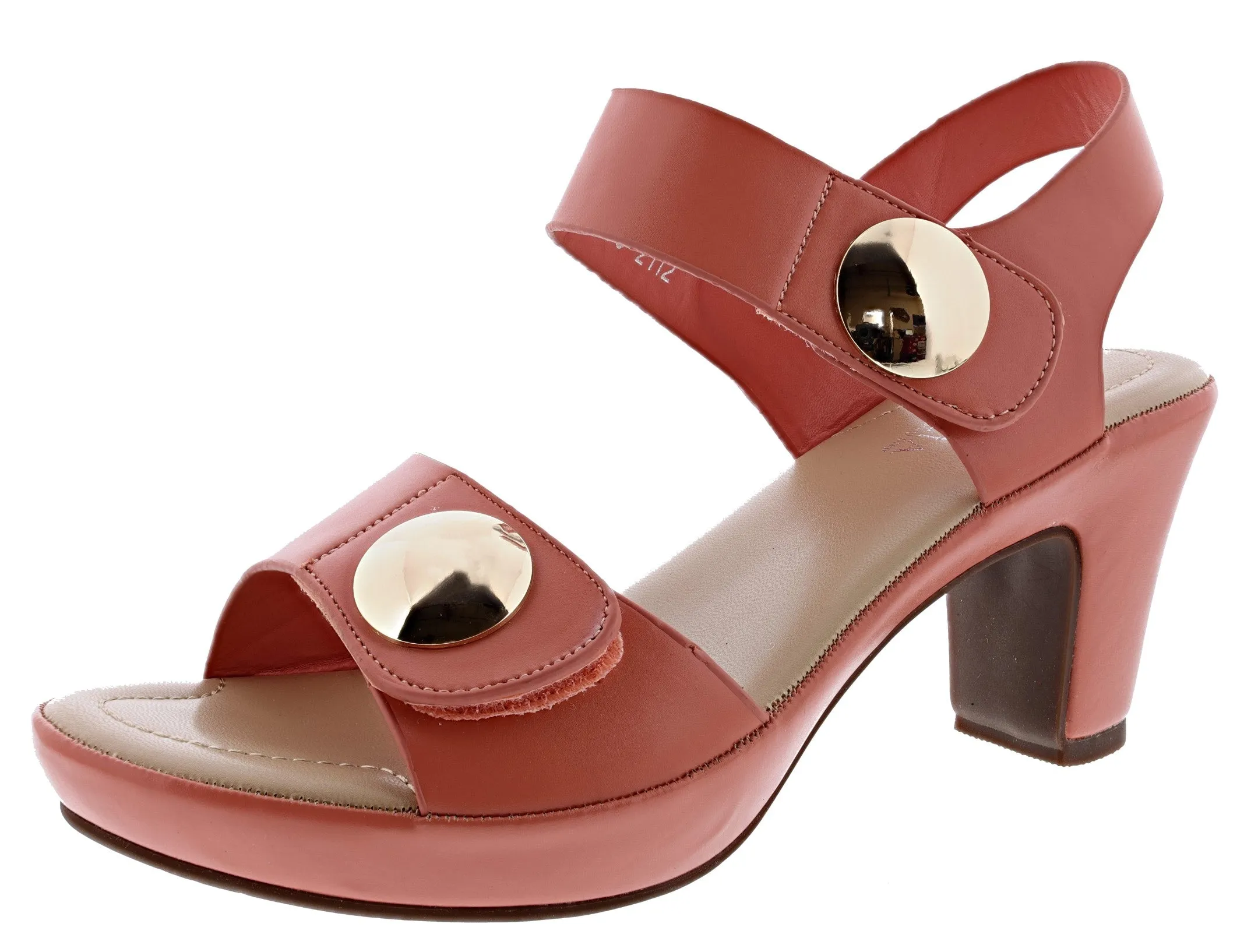 Patrizia Dade Smooth Ankle Strap Sandals Women's Beach Wear Sleek Flats