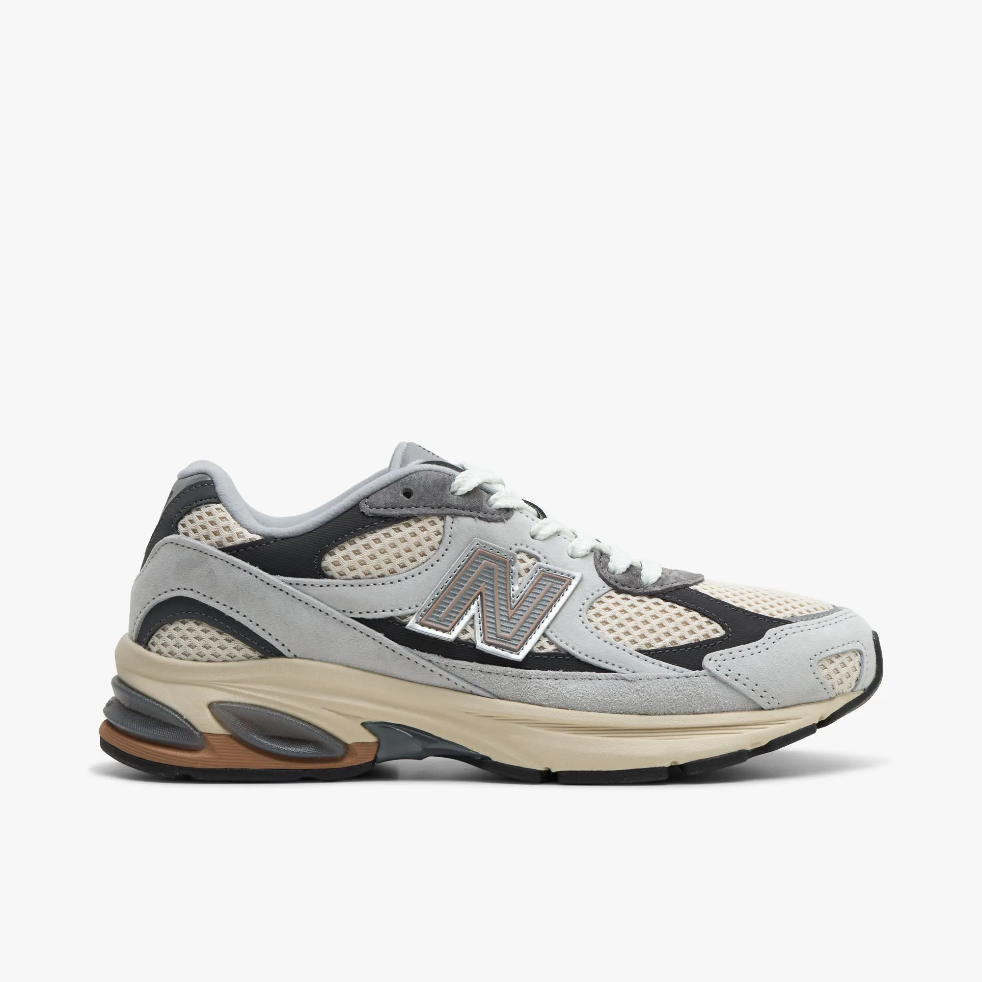 muted - colored running shoes running shoes for competitive male runners New Balance 2010 Brighton Grey / Linen