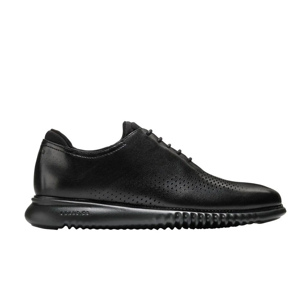 Chic Fit Style Professional Look Mens Cole Haan Zerogrand Laser Wingtip Oxford in Black