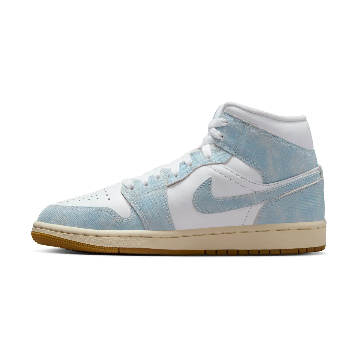 Air Jordan 1 Mid SE 'Denim' Women's Shoes Island Vibe