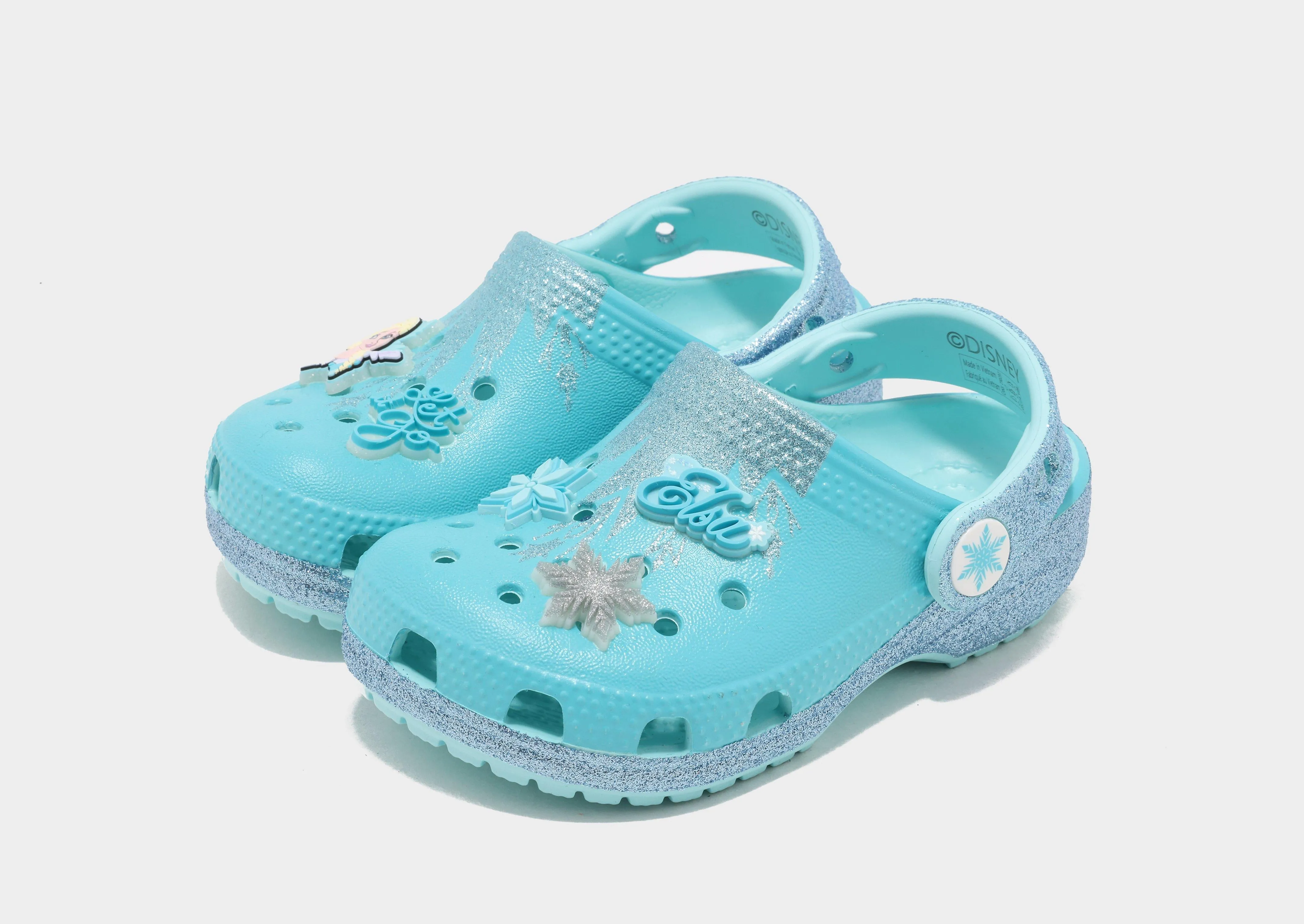 Purple Soft Frozen Elsa Classic Clog Infant's