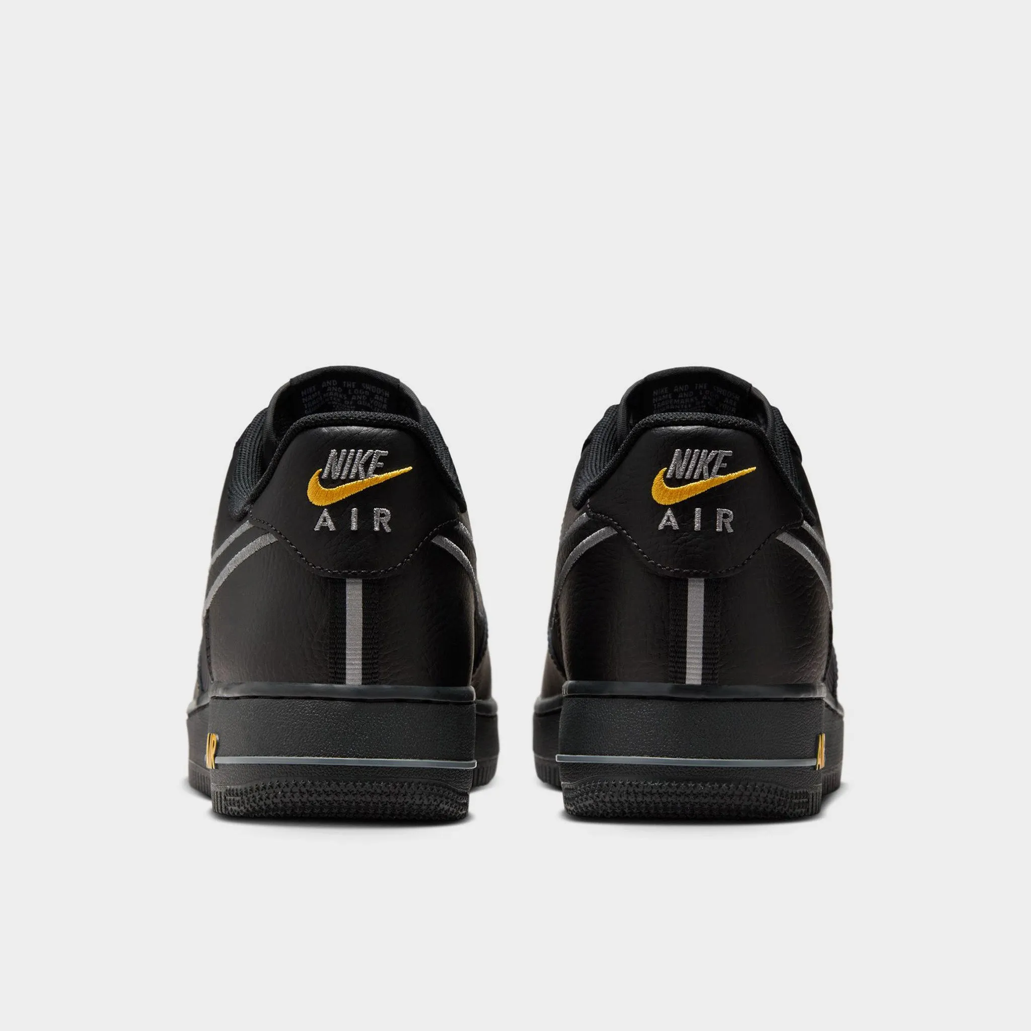Anti Skid Nike Air Force 1 '07 Black / Cool Grey - Sundial