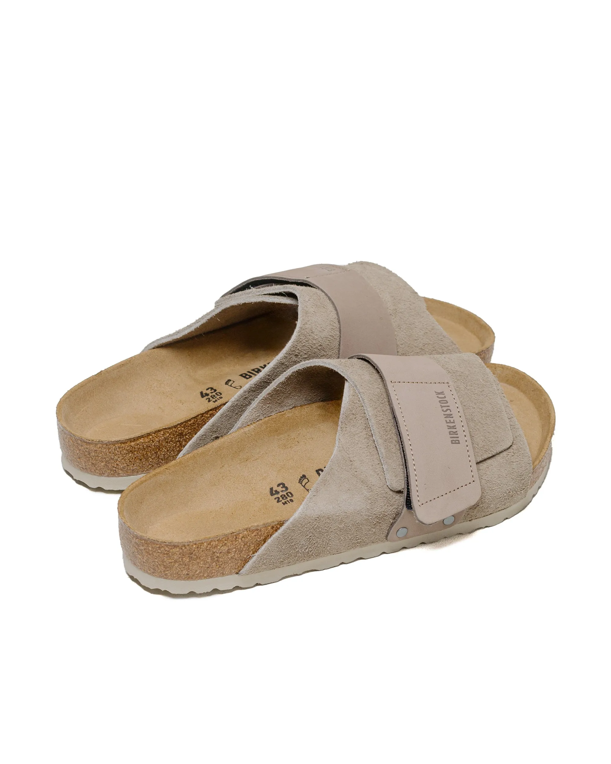 Birkenstock Kyoto Suede Taupe Unique