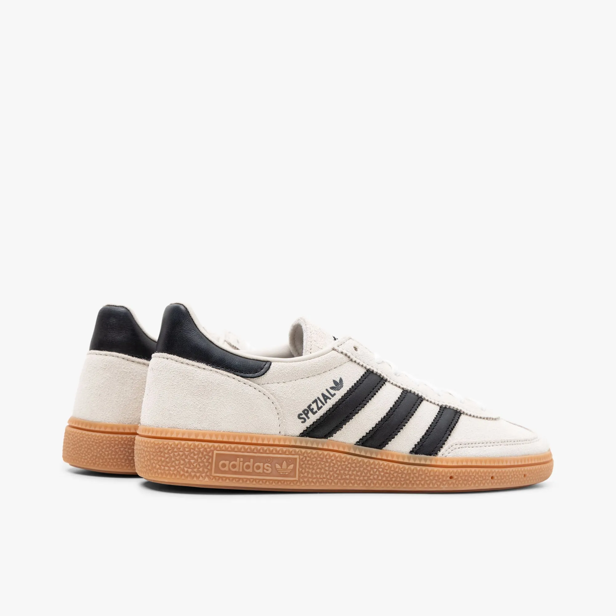adidas Originals Women's Handball Spezial Alumina / Core Black - Ftwr White Slip Control Step Fit