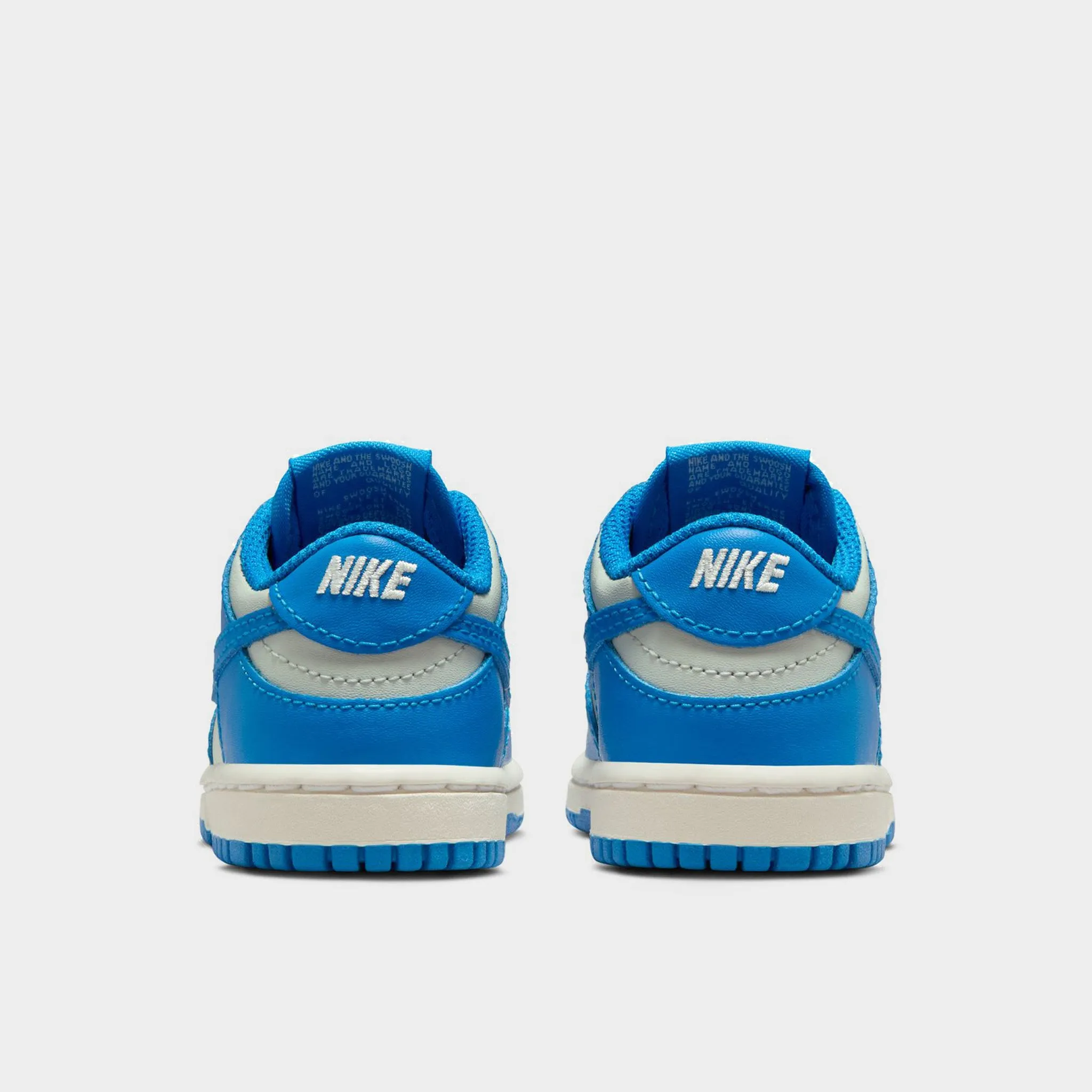 All Day Comfort Design Nike Dunk Low Light Silver / Photo Blue - Sail