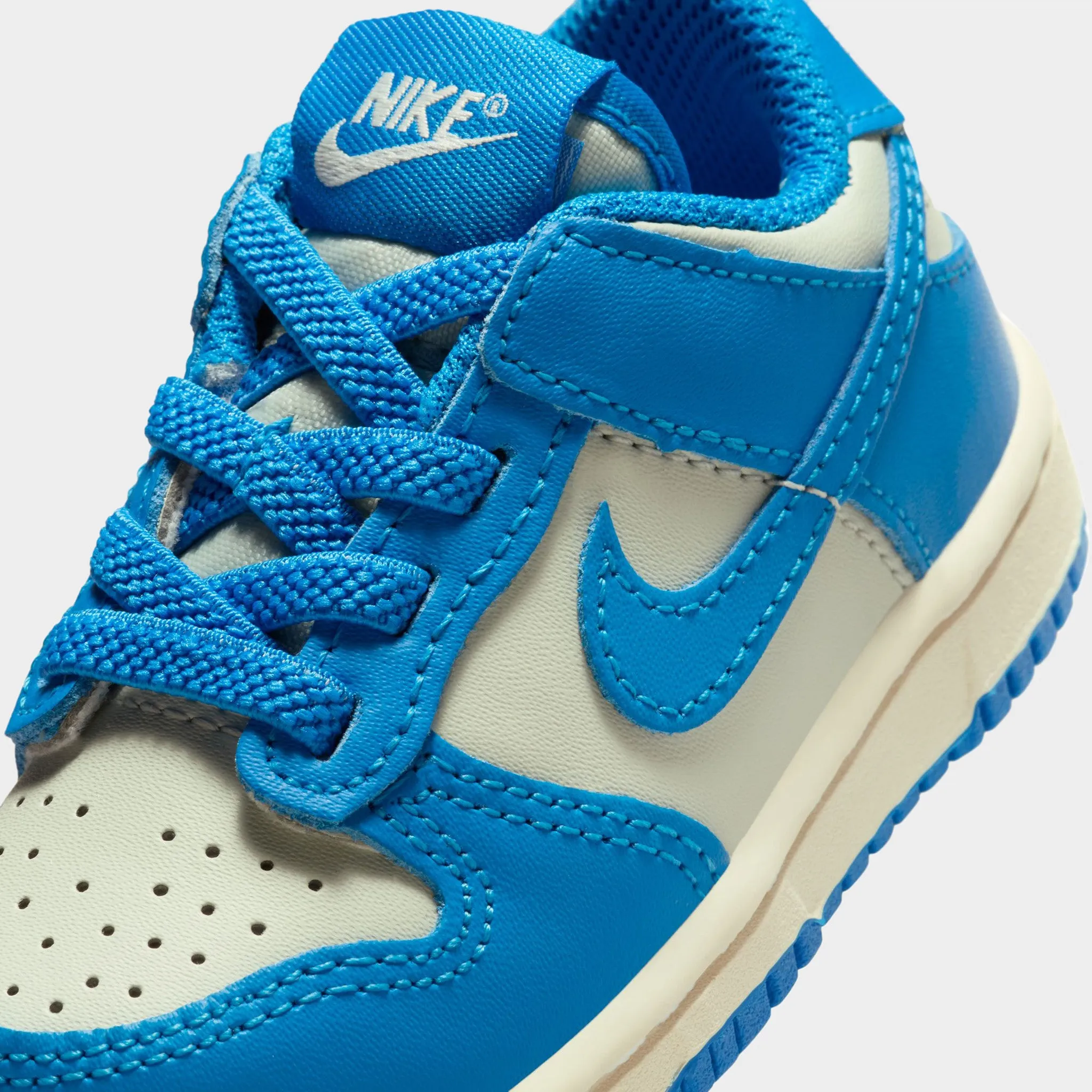 Nike Dunk Low Light Silver / Photo Blue - Sail Shear Resistance Responsive bounce