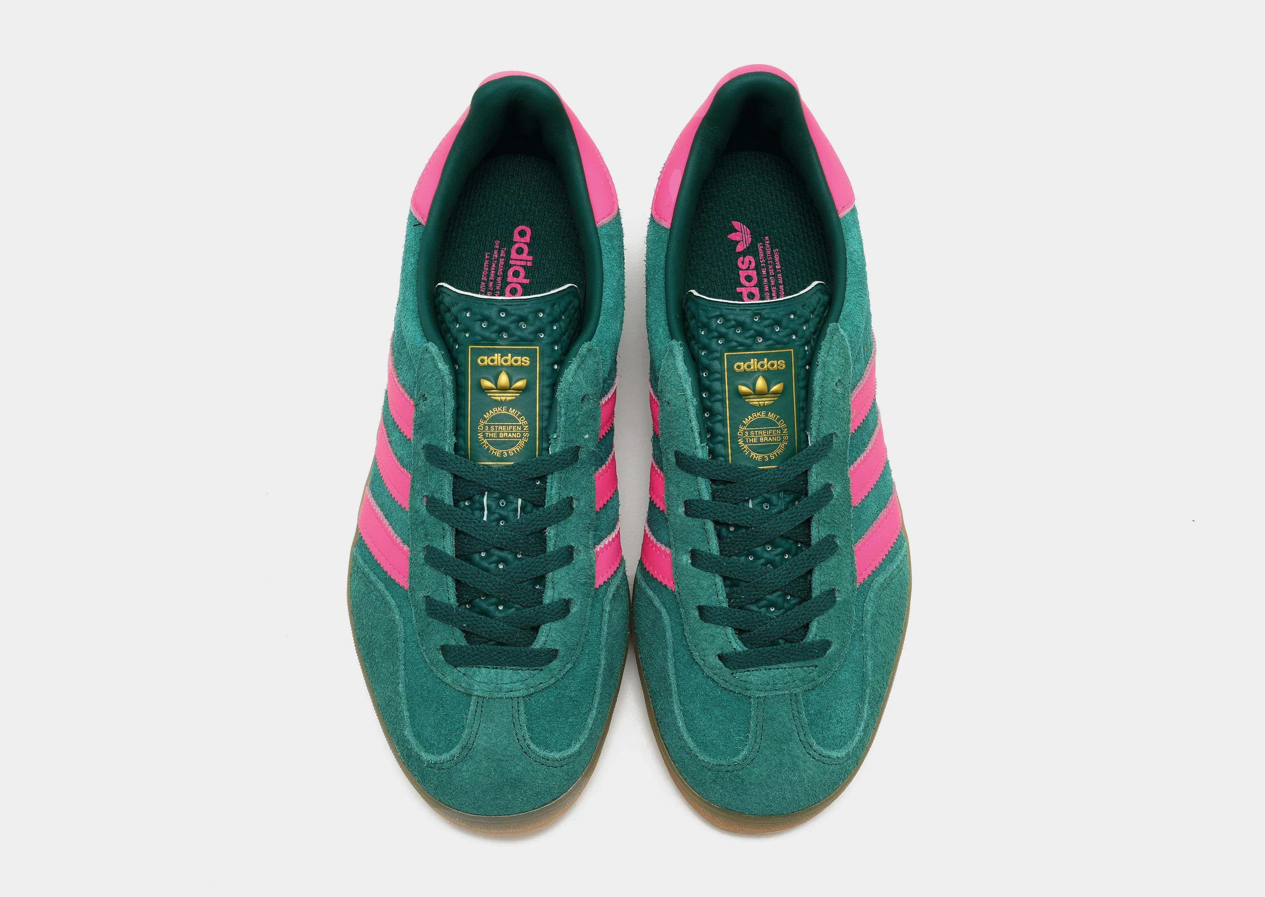 Gazelle Indoor Women's Grip Enhancing Pattern Adjustable Laces