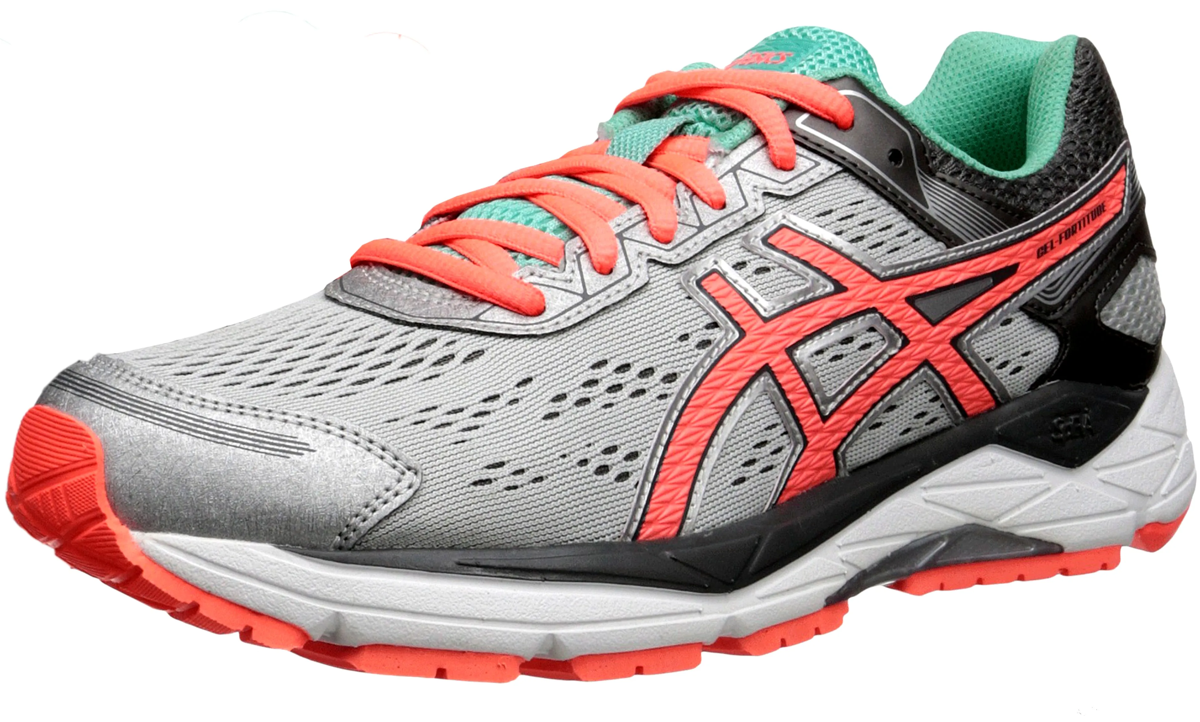 ASICS Women Gel Fortitude 7 Wide Width Running Shoes for Supinators Comfy Interior Chunky Sole