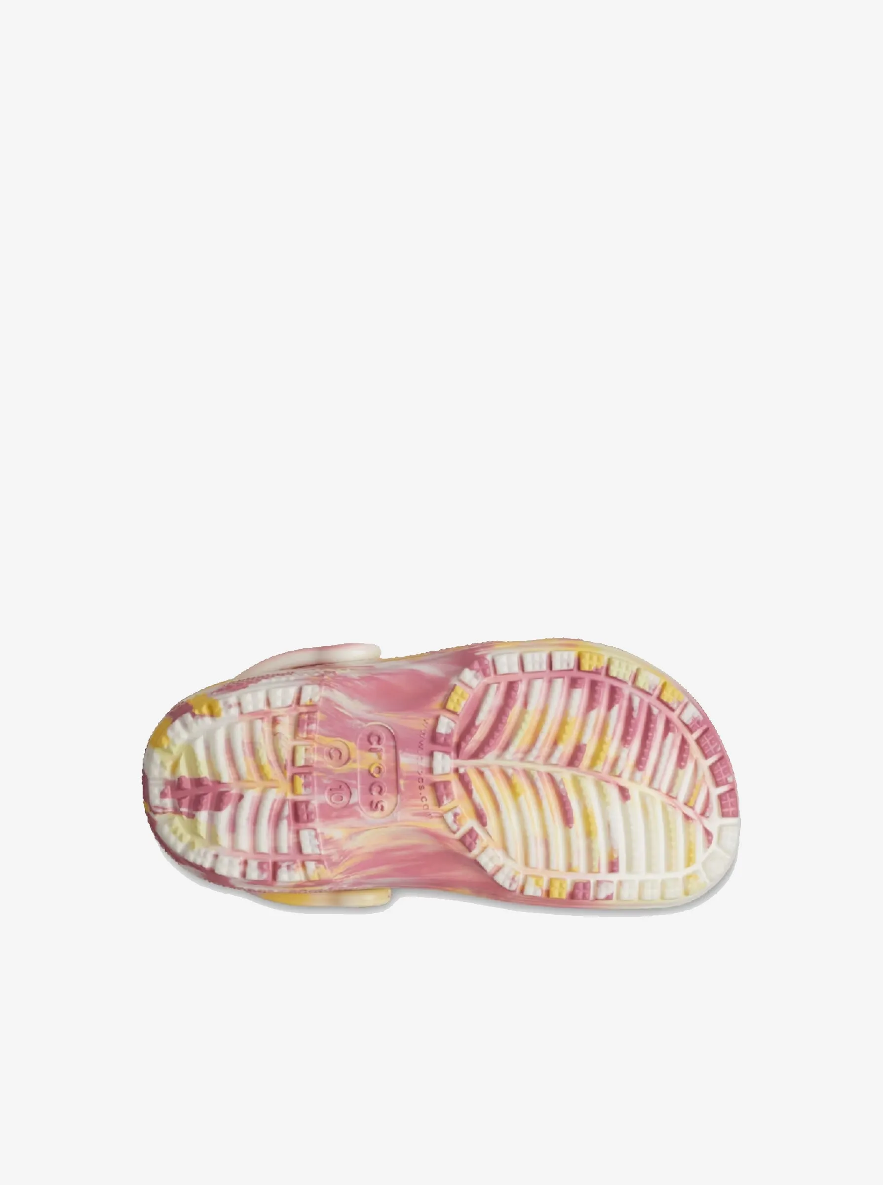 Poolside Look Sweat Wicking Glow Marbled Classic Clog Infants