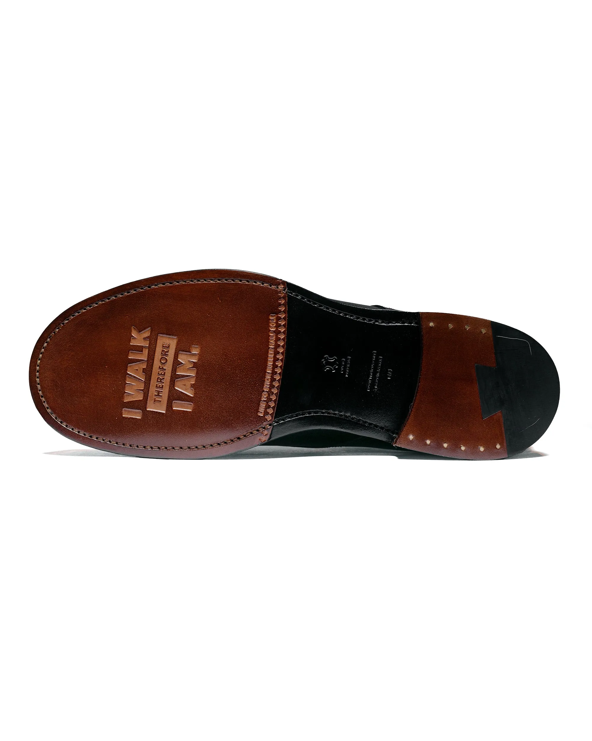 Cushioned Design foot the coacher 'I Walk.' Black