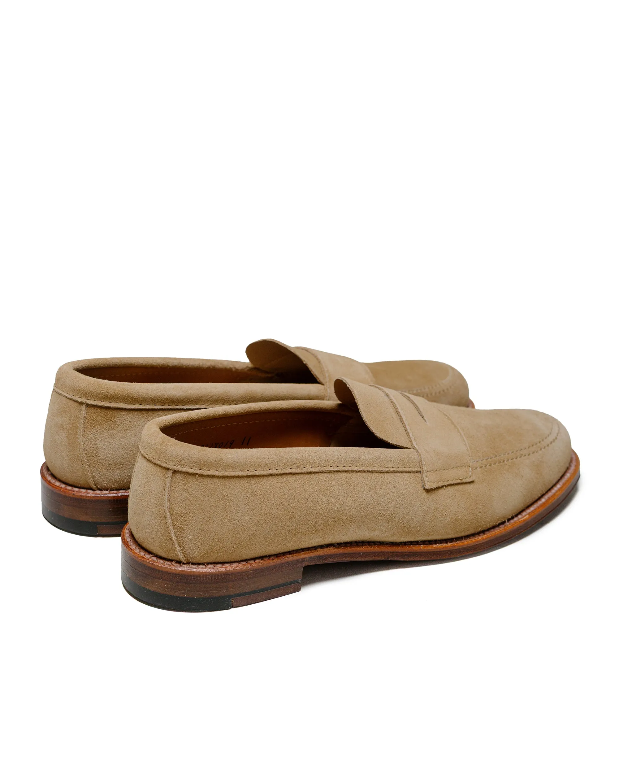 Alden Penny Loafer Tan Suede 5733F Alluring dancing - specific features