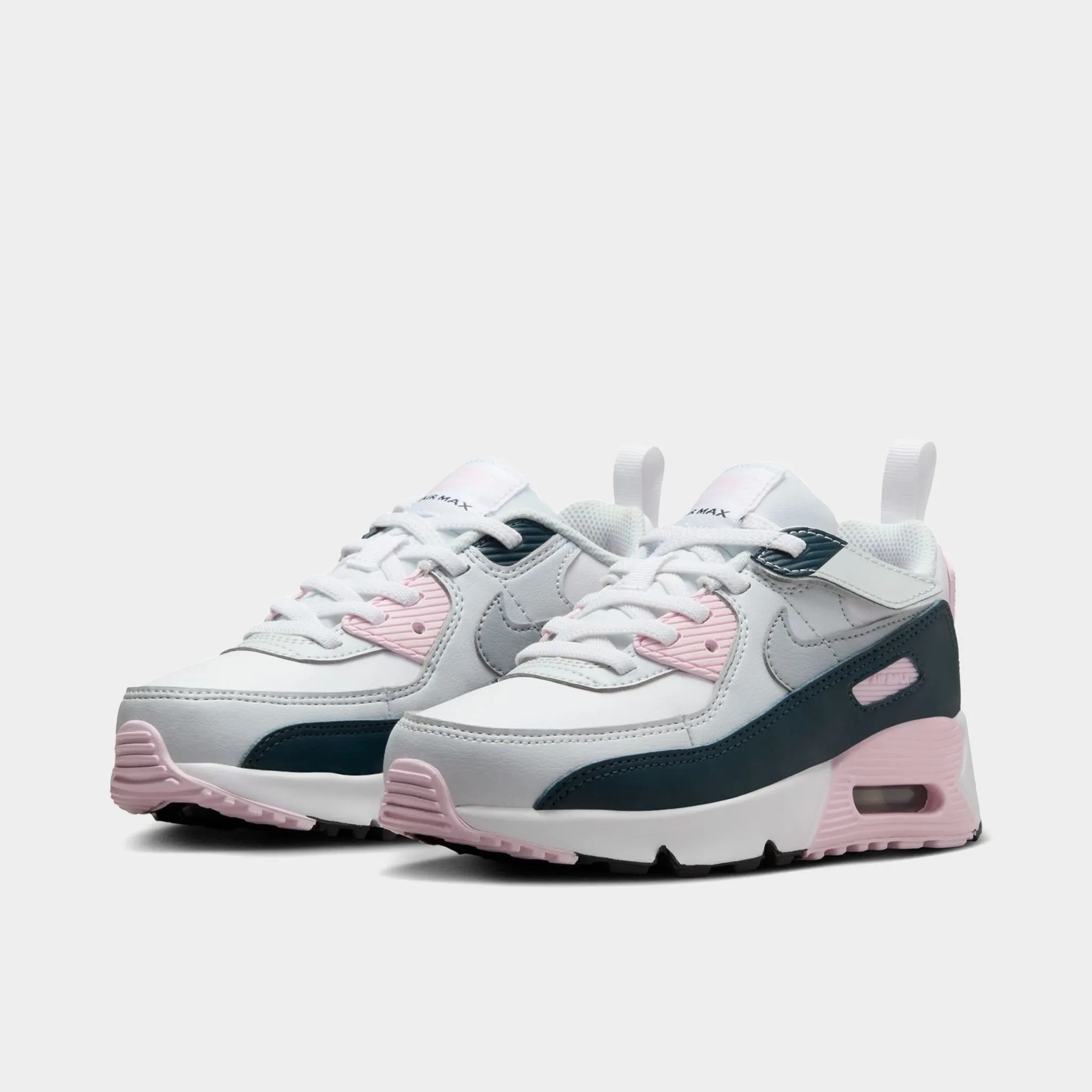 Nike Air Max 90 EasyOn PS White / Wolf Grey - Pink Foam style - enhanced shoes running - challenge