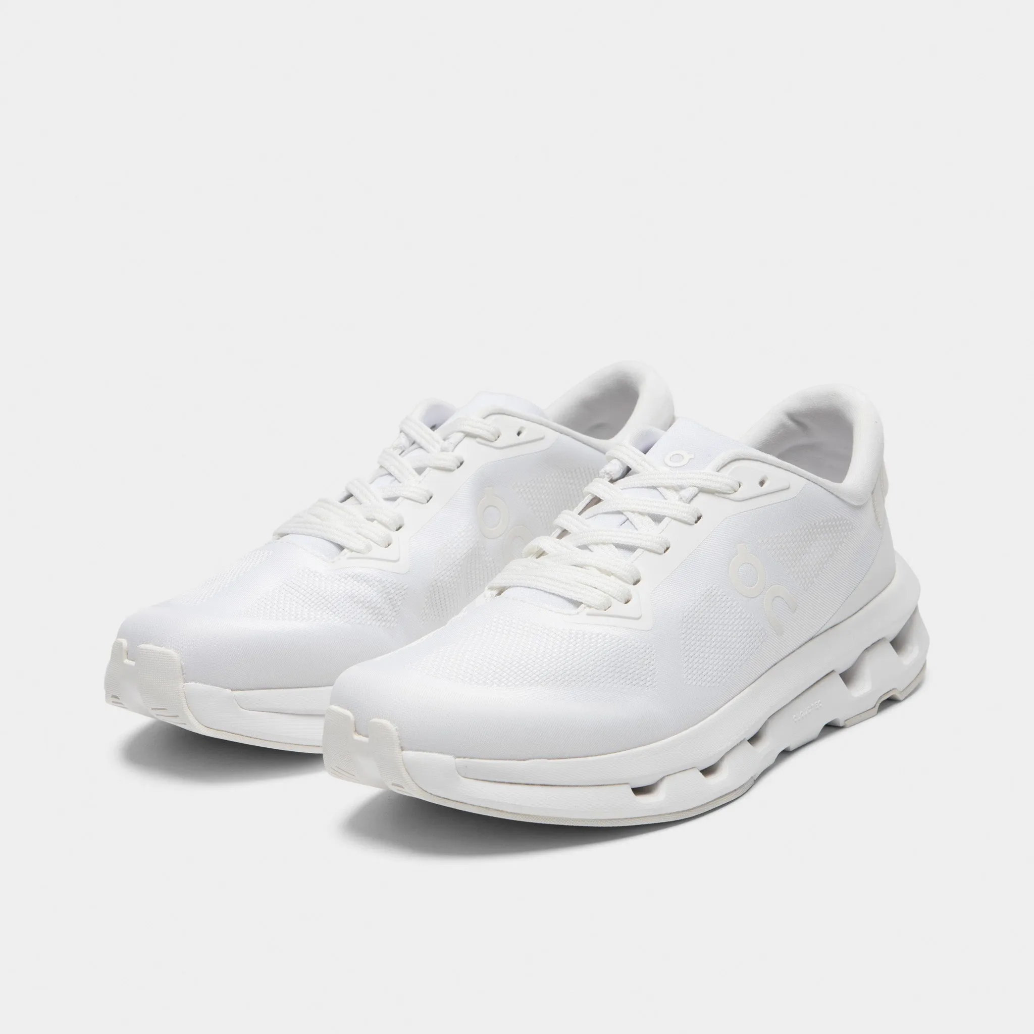 On Women's Cloudzone White / White ergonomic running gear