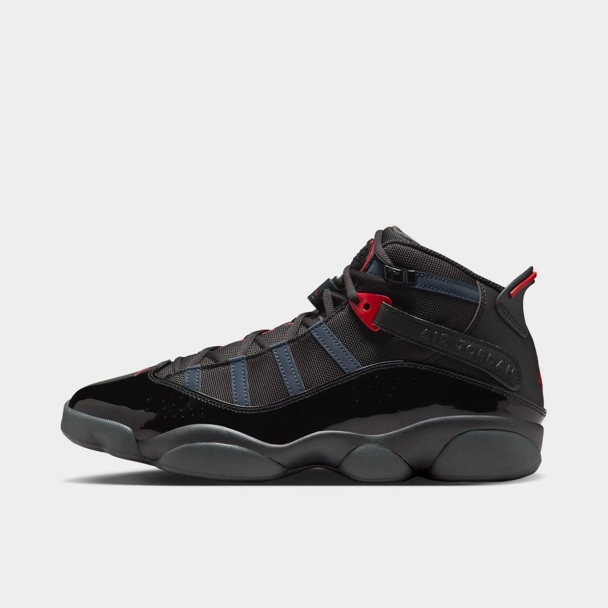 Airflow Optimization Jordan 6 Rings Black / Fire Red - Anthracite