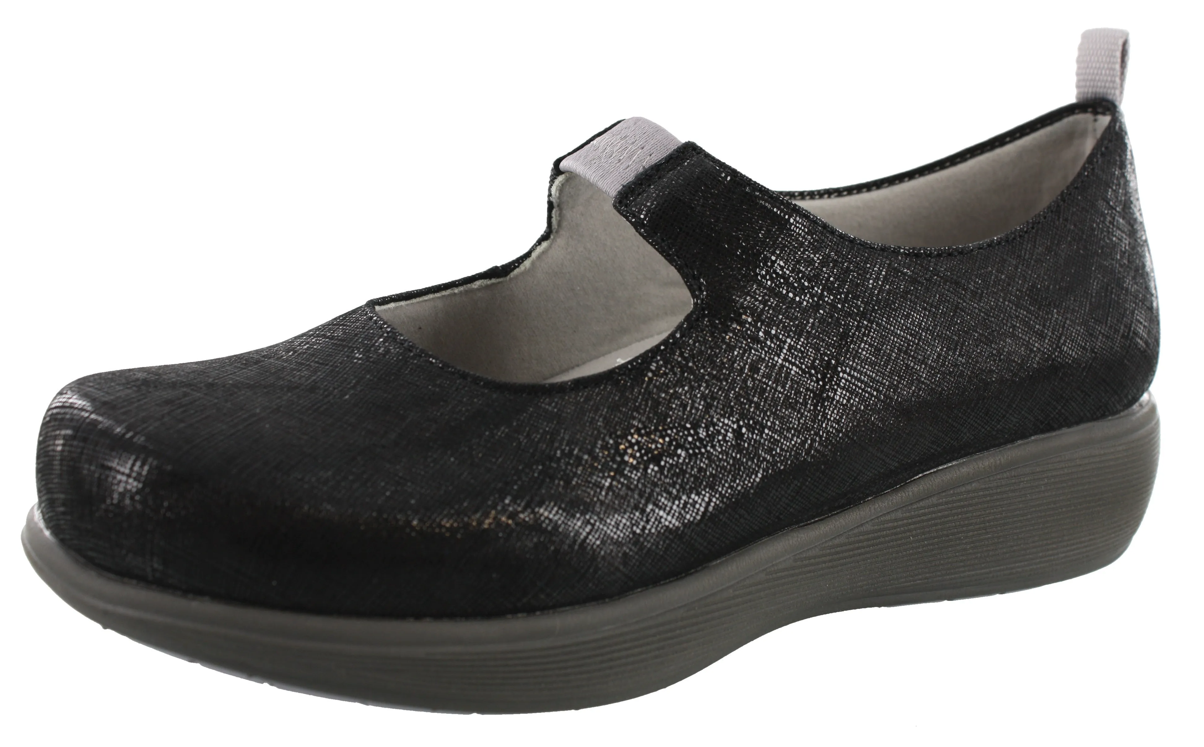 Comfort Fit Grey Anatomy by Softwalk Nursing Slip Resistant Mary Jane Miranda
