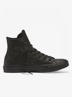 Flex Motion All Star Leather High Black Mono Unisex